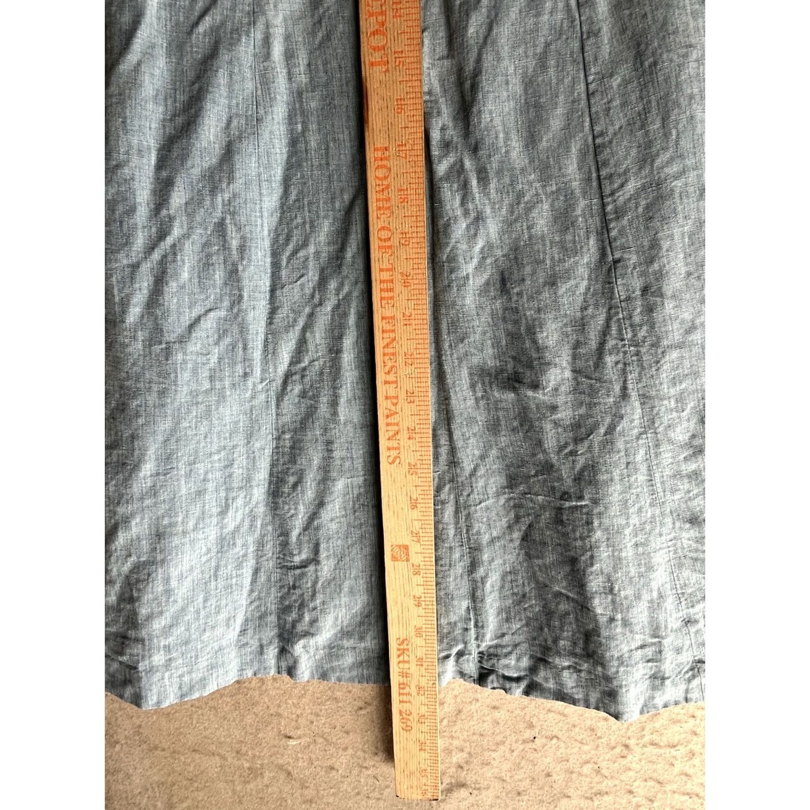 Vintage It MICHAA Women Dress Blue Midi Short Sleeve Zip S Girls? Size 28" / US 6 / IT 42 - 4 Thumbnail