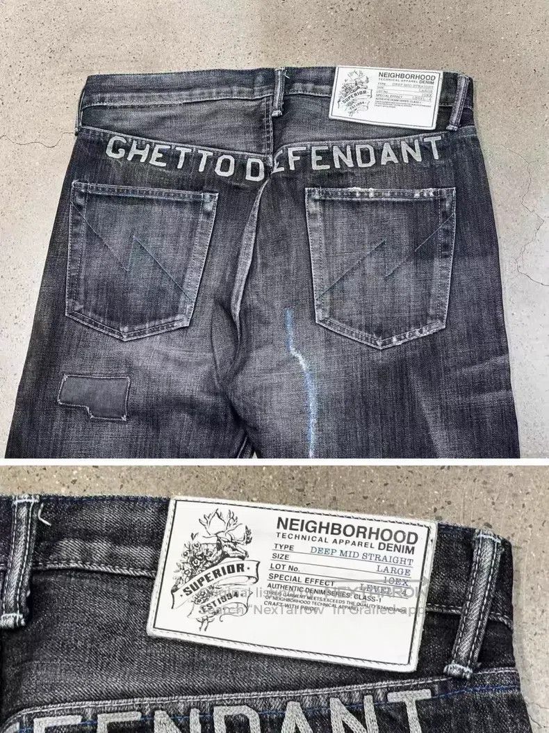 Neighborhood Neighborhood size L Denim Pants Size US 27 - 6 Thumbnail