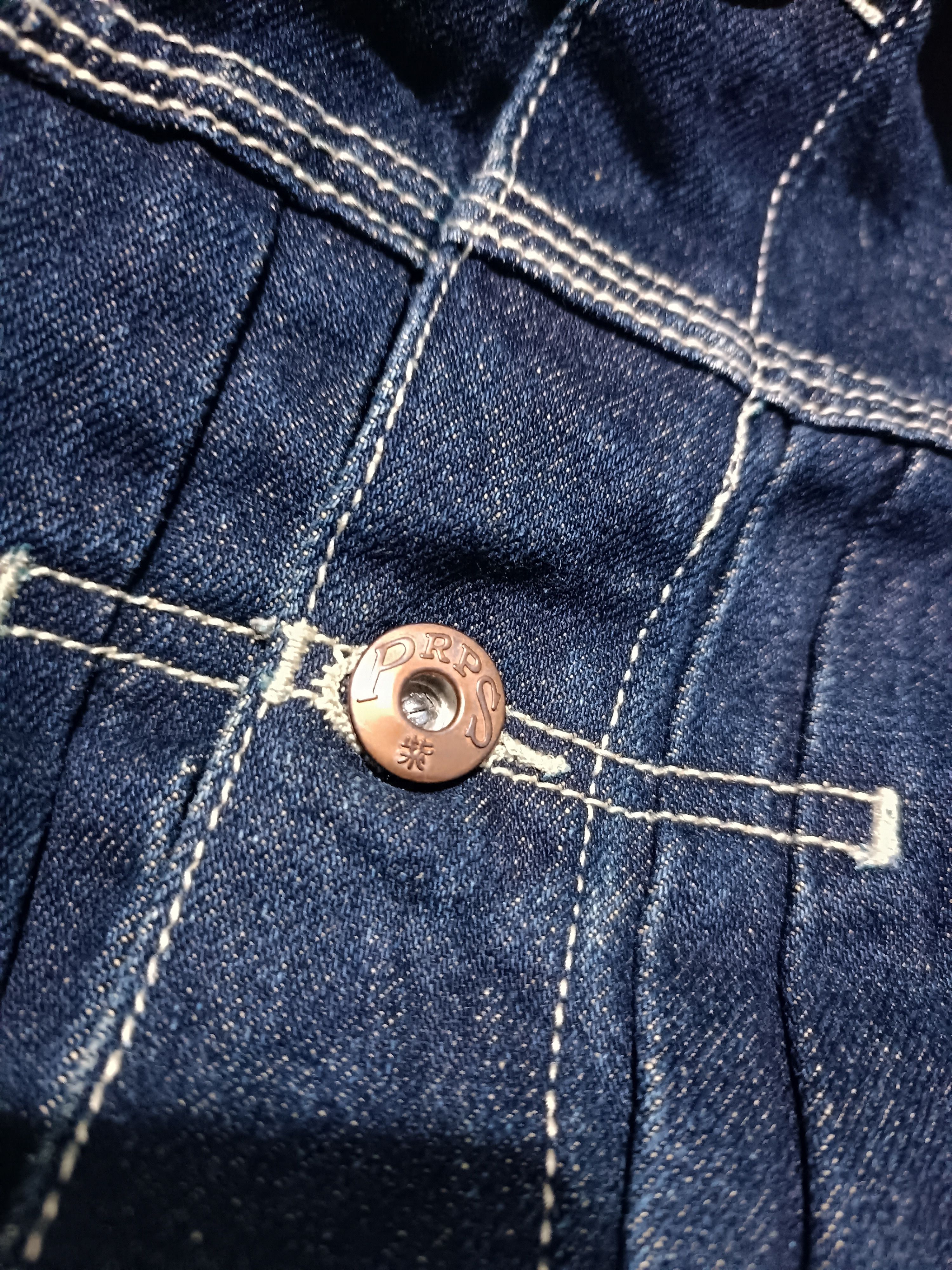 Prps Vintage Prps Indigo Wash Denim Trucker Jacket Size US M / EU 48-50 / 2 - 10 Thumbnail