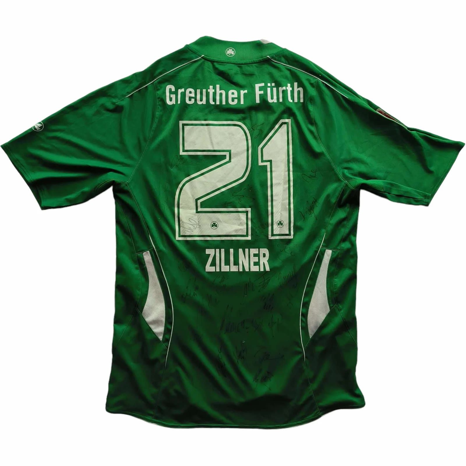 Other SIGNED Greuther Fürth 10-11 Jako Zillner football jersey M/L Size US M / EU 48-50 / 2 - 1 Thumbnail