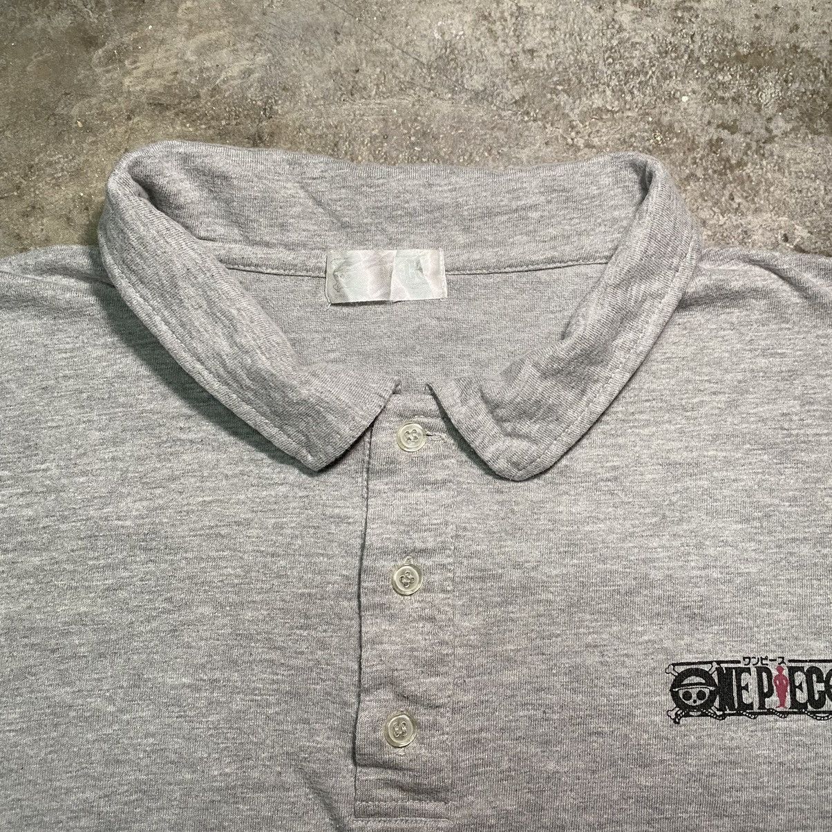 Anime × Cartoon Network × One Piece VINTAGE ONE PIECE MONKEY D LUFFY POLOS T SHIRT Size US XL / EU 56 / 4 - 3 Thumbnail