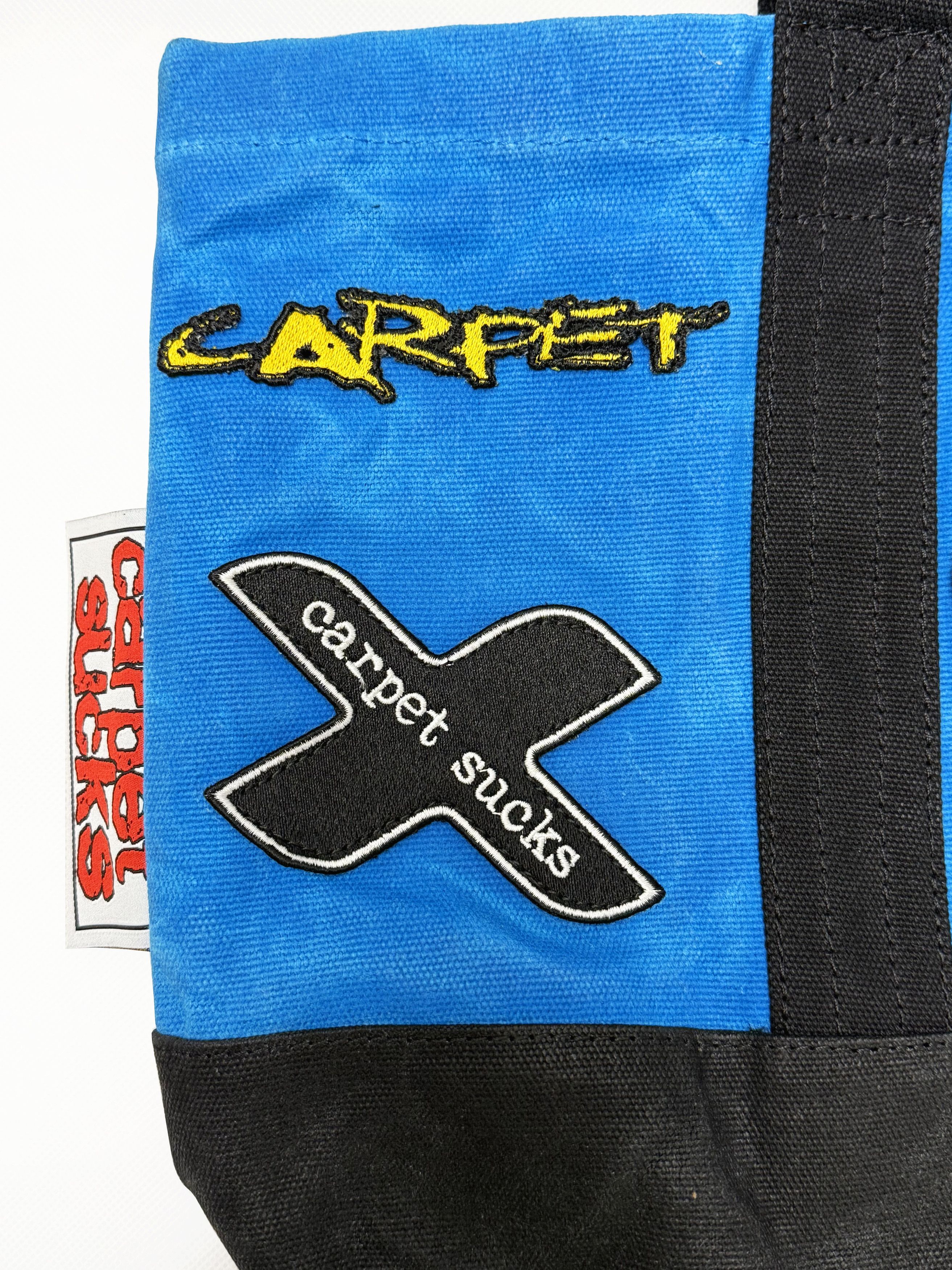 Carpet Company Racing Tote Bag Blue