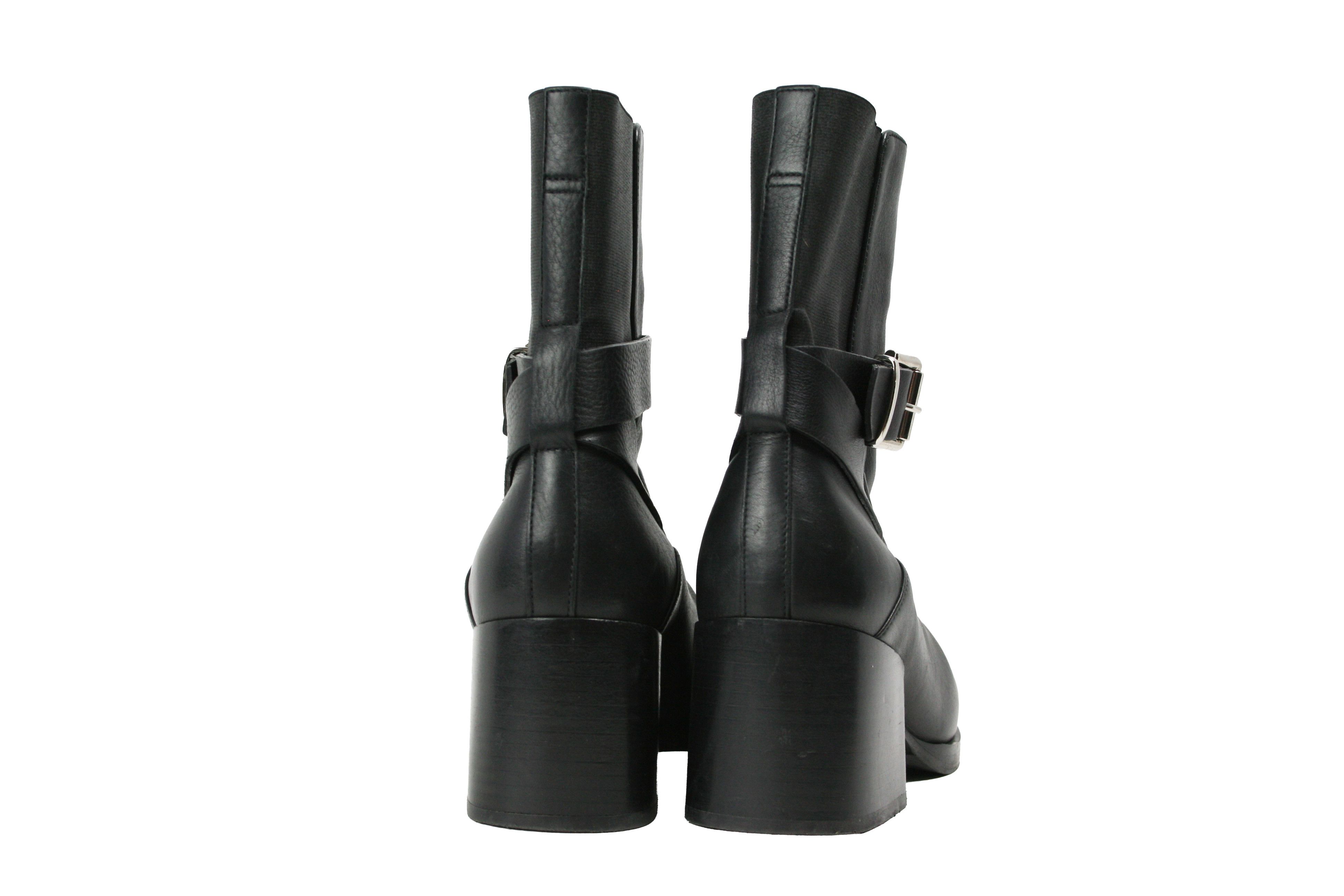 Cos Biker Ankle Boots Size US 7 / IT 37 - 11 Thumbnail