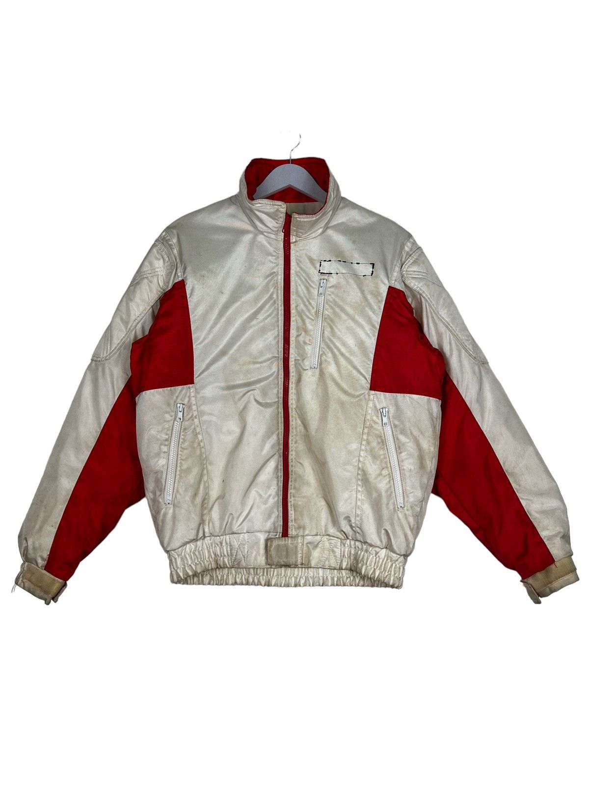 Japanese Brand 🔥 VINTAGE FUMA PLUS SPORTS RACING BOMBER JACKET Size US L / EU 52-54 / 3 - 3 Thumbnail