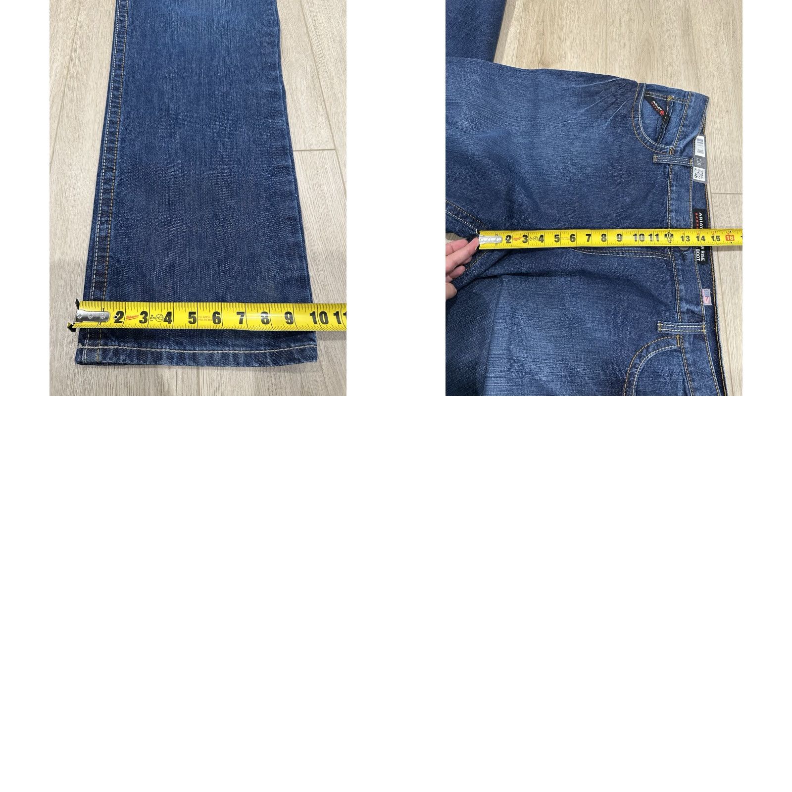 Ariat Ariat Jeans Mens 44x38 Blue Low Rise M4 Boot CAT 2 FR NWT Size US 44 / EU 60 - 9 Thumbnail