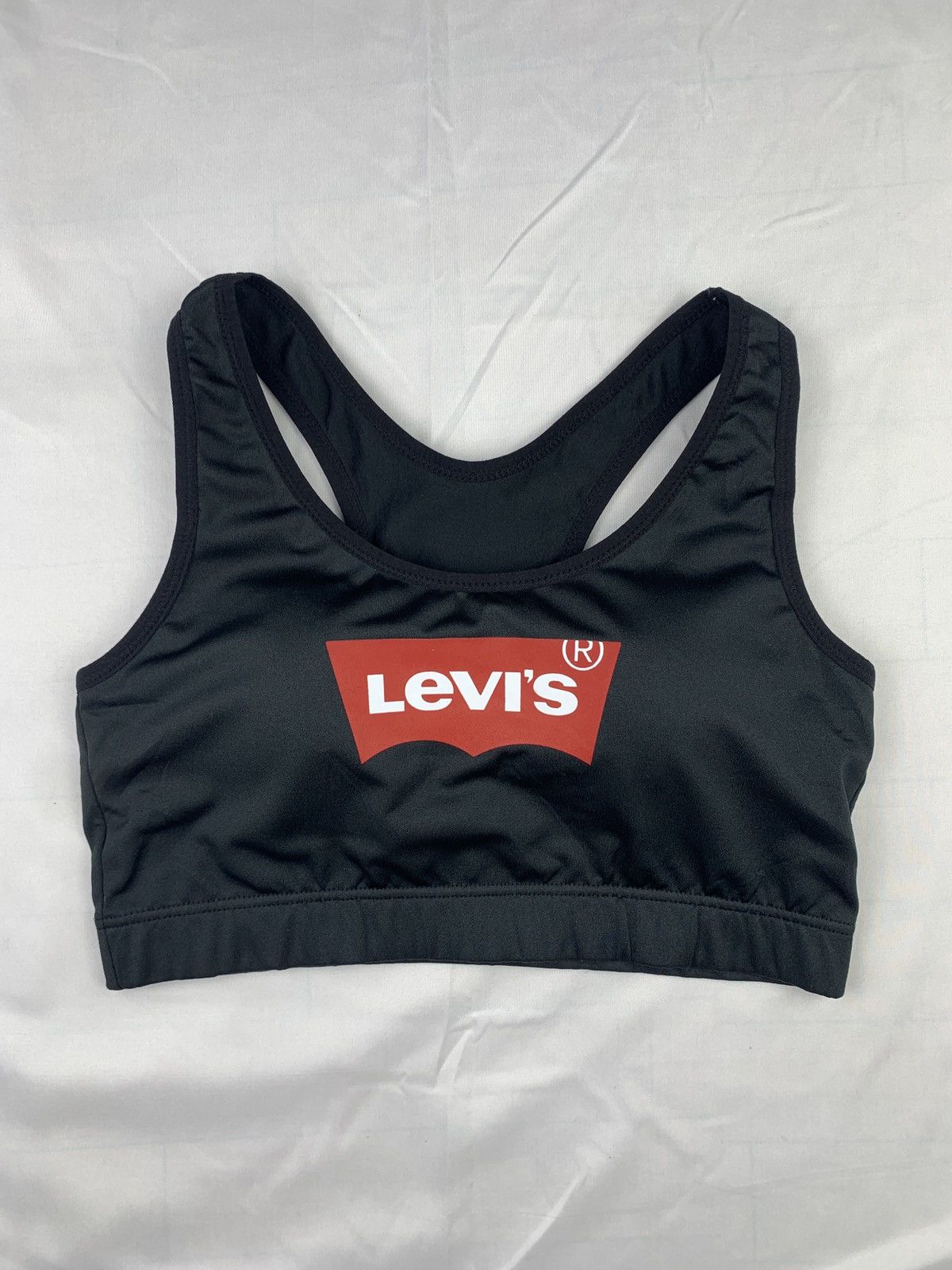 Levi's Levi's Strauss San Fransisco Black Big Logo Sports Bra Size M / US 6-8 / IT 42-44 - 1 Thumbnail
