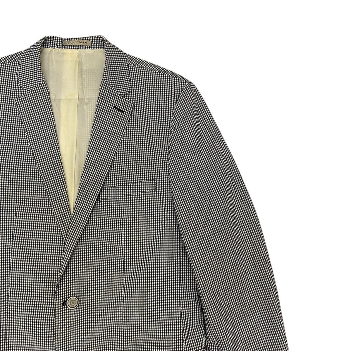 Zara Zara Man Gingham Jacket Size US M / EU 48-50 / 2 - 7 Thumbnail