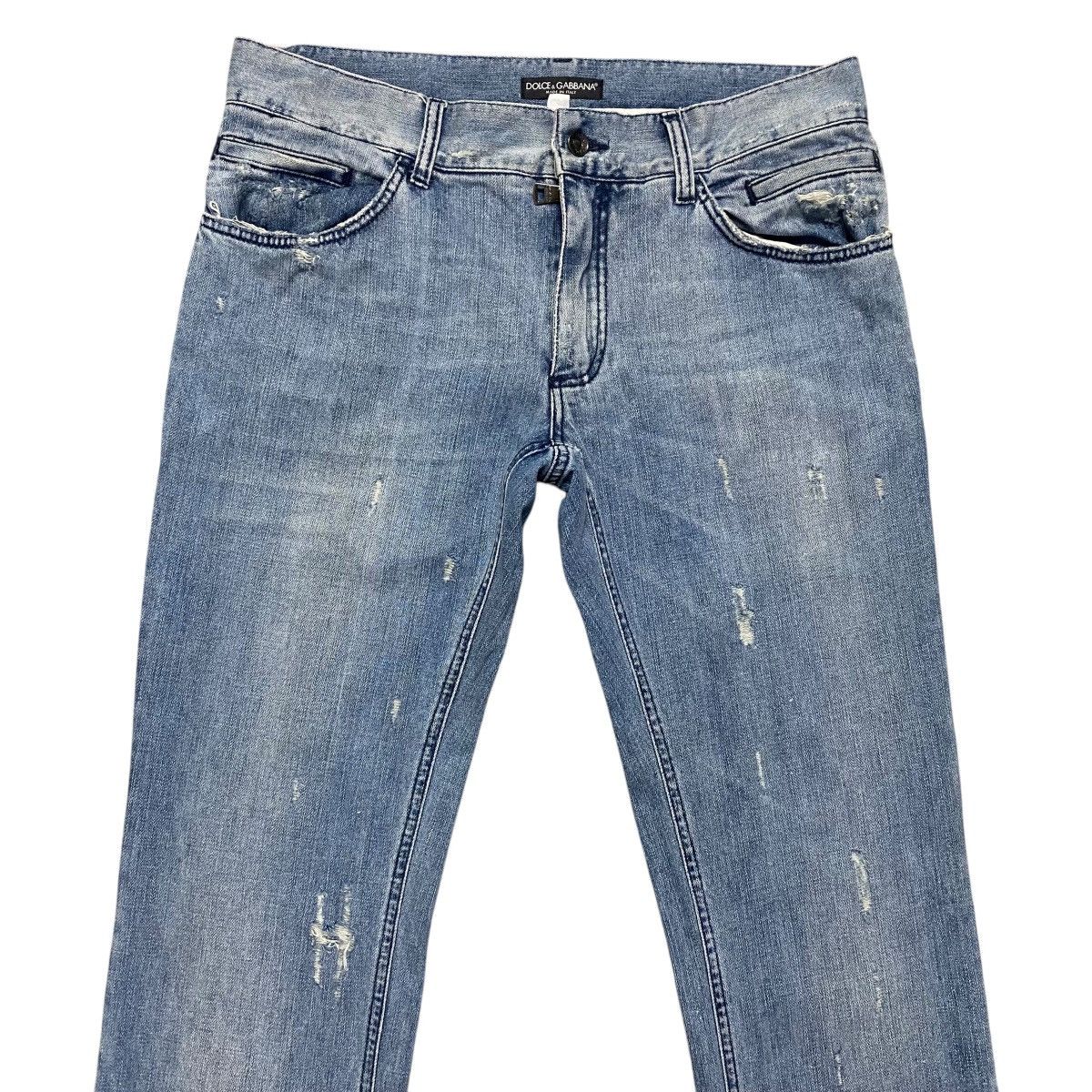 Dolce & Gabbana Dolce & Gabbana Clawmark Denim Jeans Size US 34 / EU 50 - 3 Thumbnail