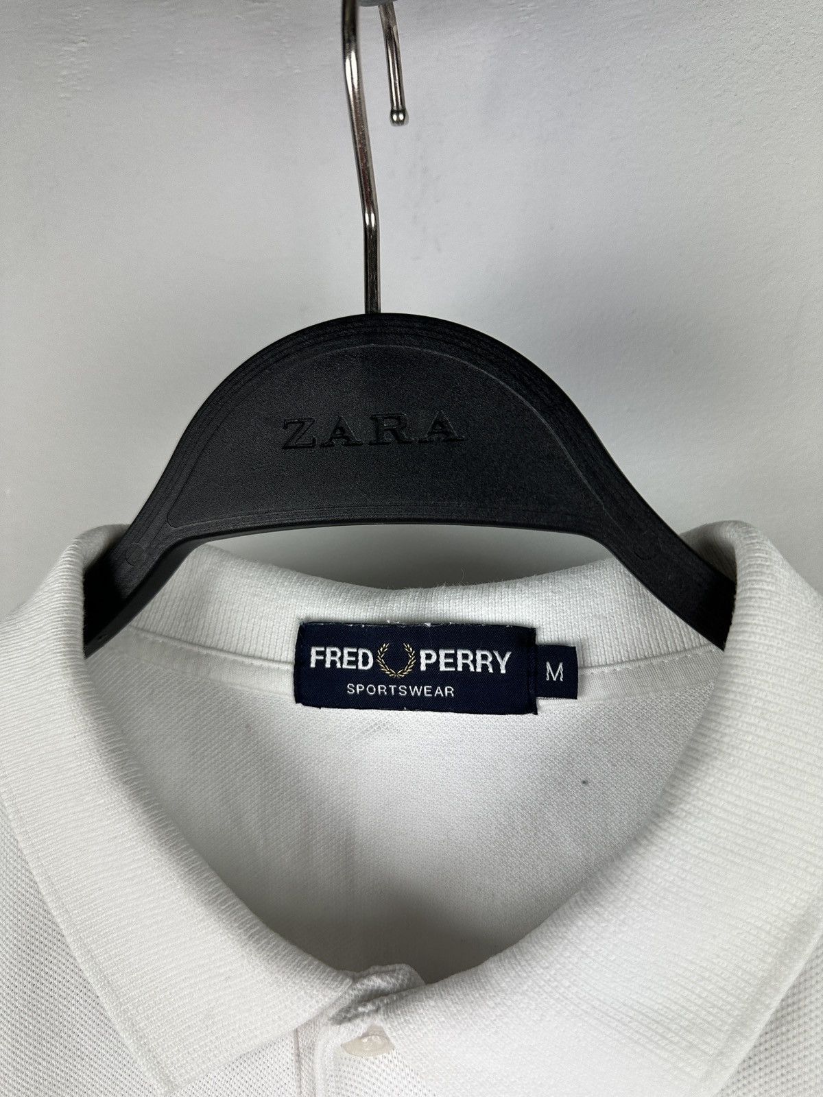 Fred Perry × Vintage Vintage Y2K Fred Perry Big Embroidery Logo Polo T-shirt Size US S / EU 44-46 / 1 - 9 Thumbnail