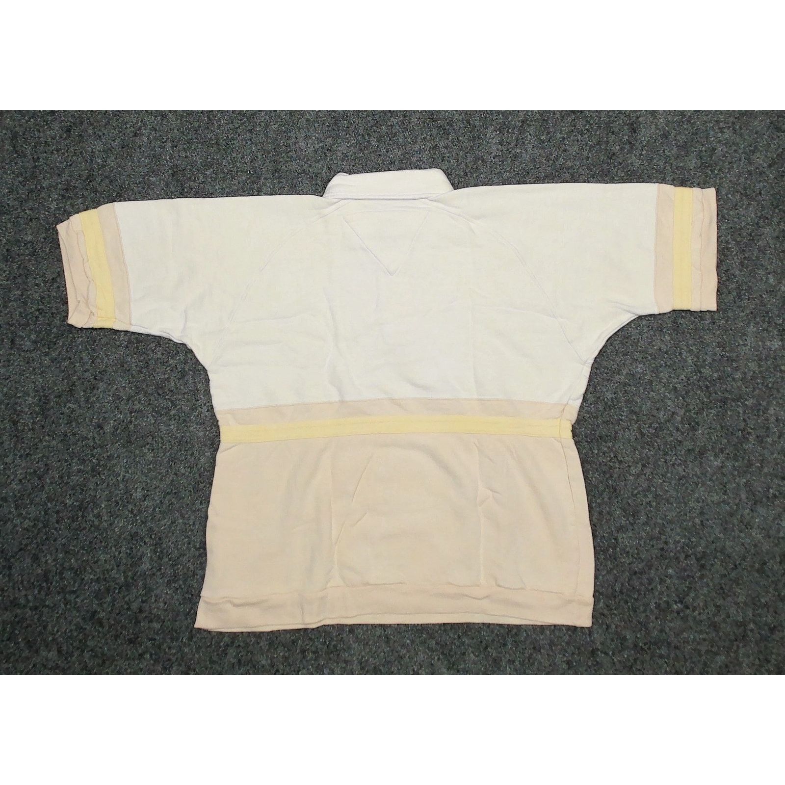 Vintage Huk-A-Poo Vintage 90s "Made in USSR" Boxy French Terry Polo Size US XL / EU 56 / 4 - 4 Thumbnail