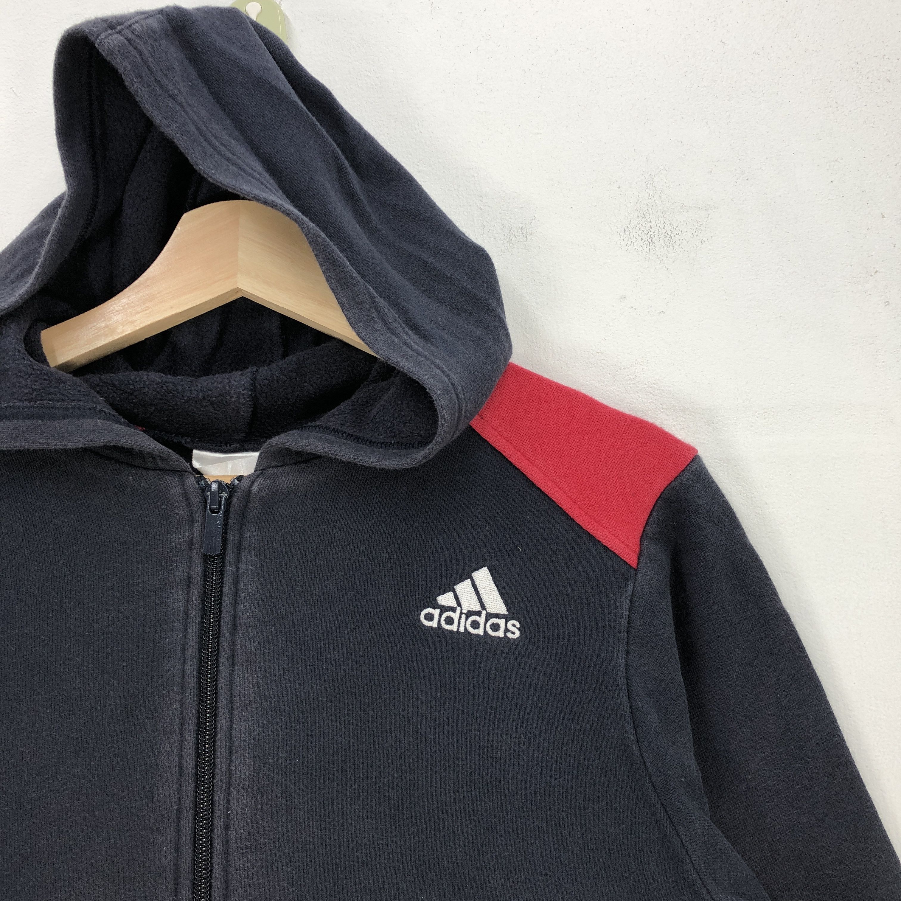 Adidas Vintage Y2K Adidas Hoodie Sweater Adidas Zipper Sweatshirt Size US S / EU 44-46 / 1 - 6 Thumbnail