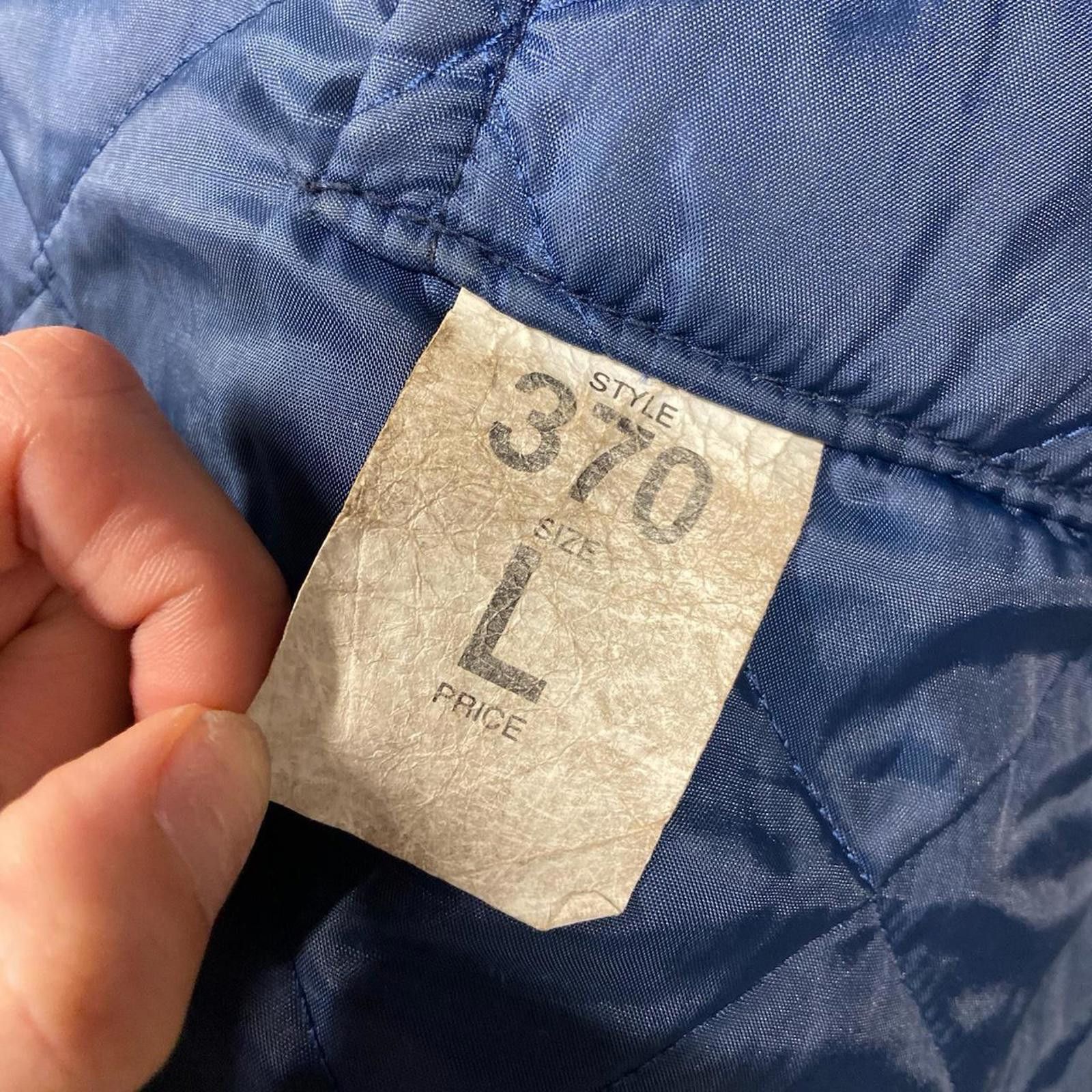 Vintage Vintage Navy Blue Military Flight Jacket Size US L / EU 52-54 / 3 - 3 Thumbnail