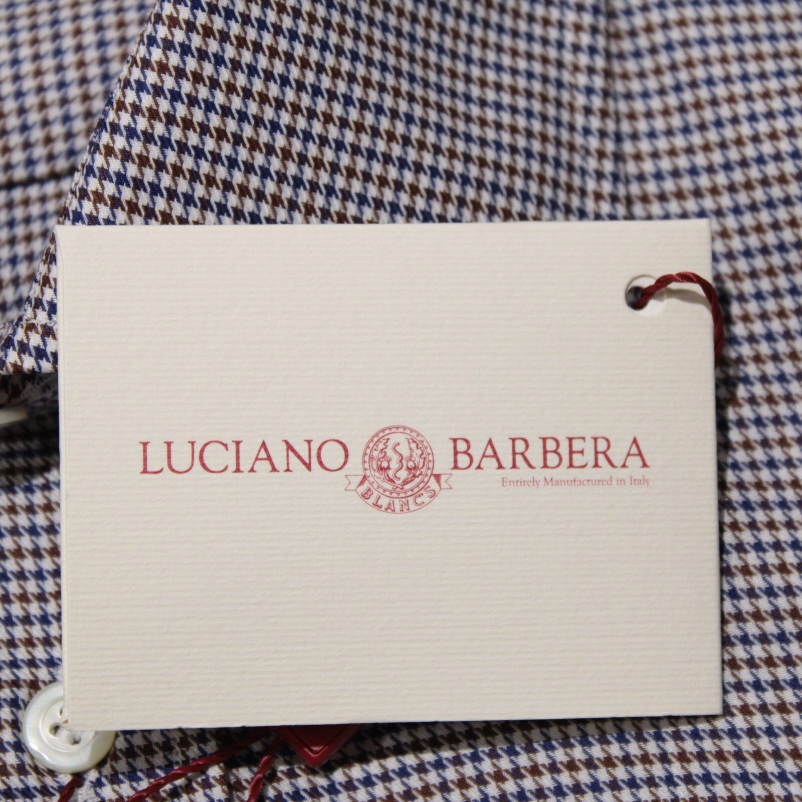 Luciano Barbera Luciano Barbera New with tags Shirt Size L US In Brown Size US L / EU 52-54 / 3 - 2 Thumbnail