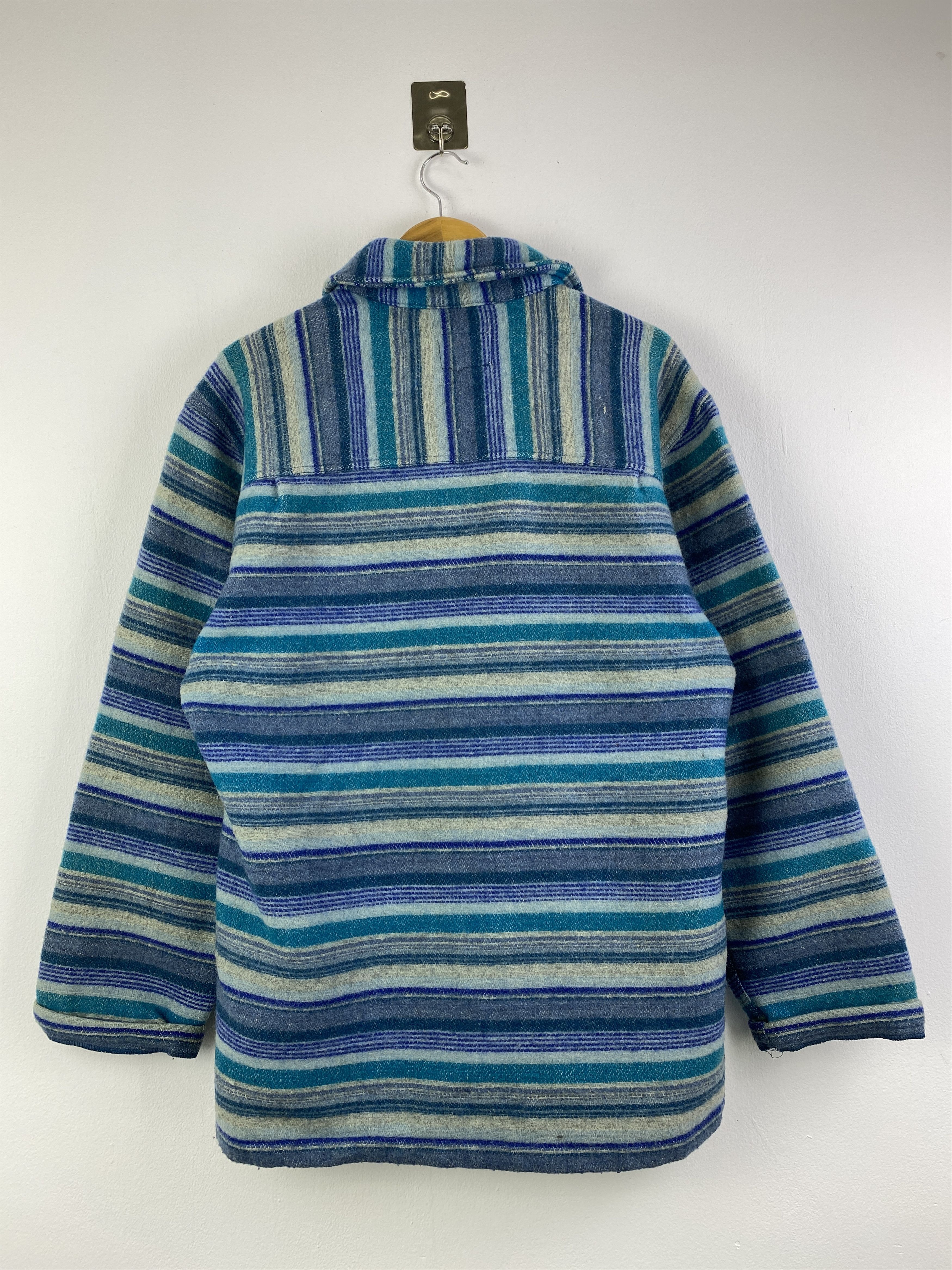 Other Vintage 80s Movenpick Original-Knit Wool Striped J0071 Size US M / EU 48-50 / 2 - 3 Thumbnail