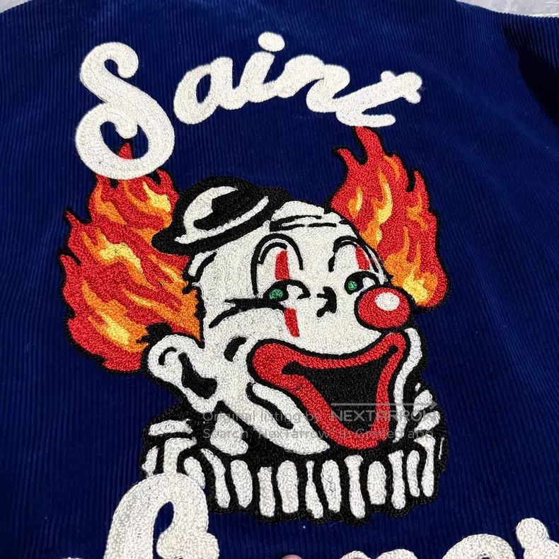 Saint Michael Saint Michael Out-of-print clown corduroy sapphire blue ba Size US M / EU 48-50 / 2 - 9 Thumbnail