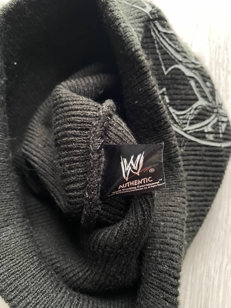Vintage × WWE Vintage WWE Tribal Deadman Forever Beanie Hat Y2K OS Size ONE SIZE - 8 Thumbnail