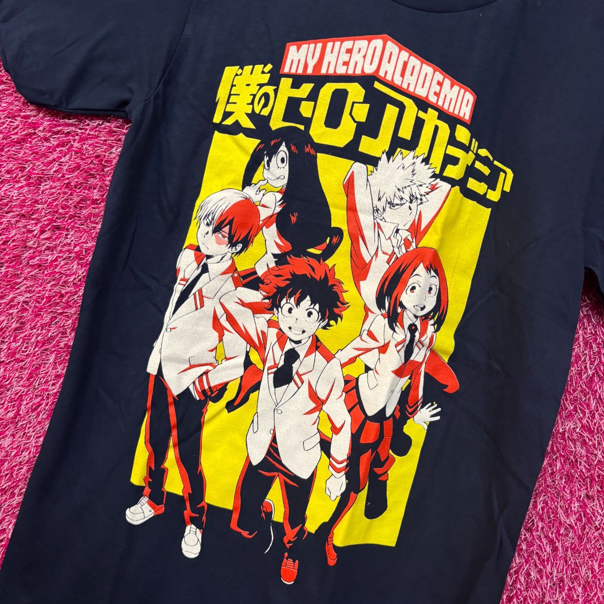 Anime My Hero Academia Izuku Midoriya and Friends Anime T-Shirt Sm Size US S / EU 44-46 / 1 - 4 Thumbnail