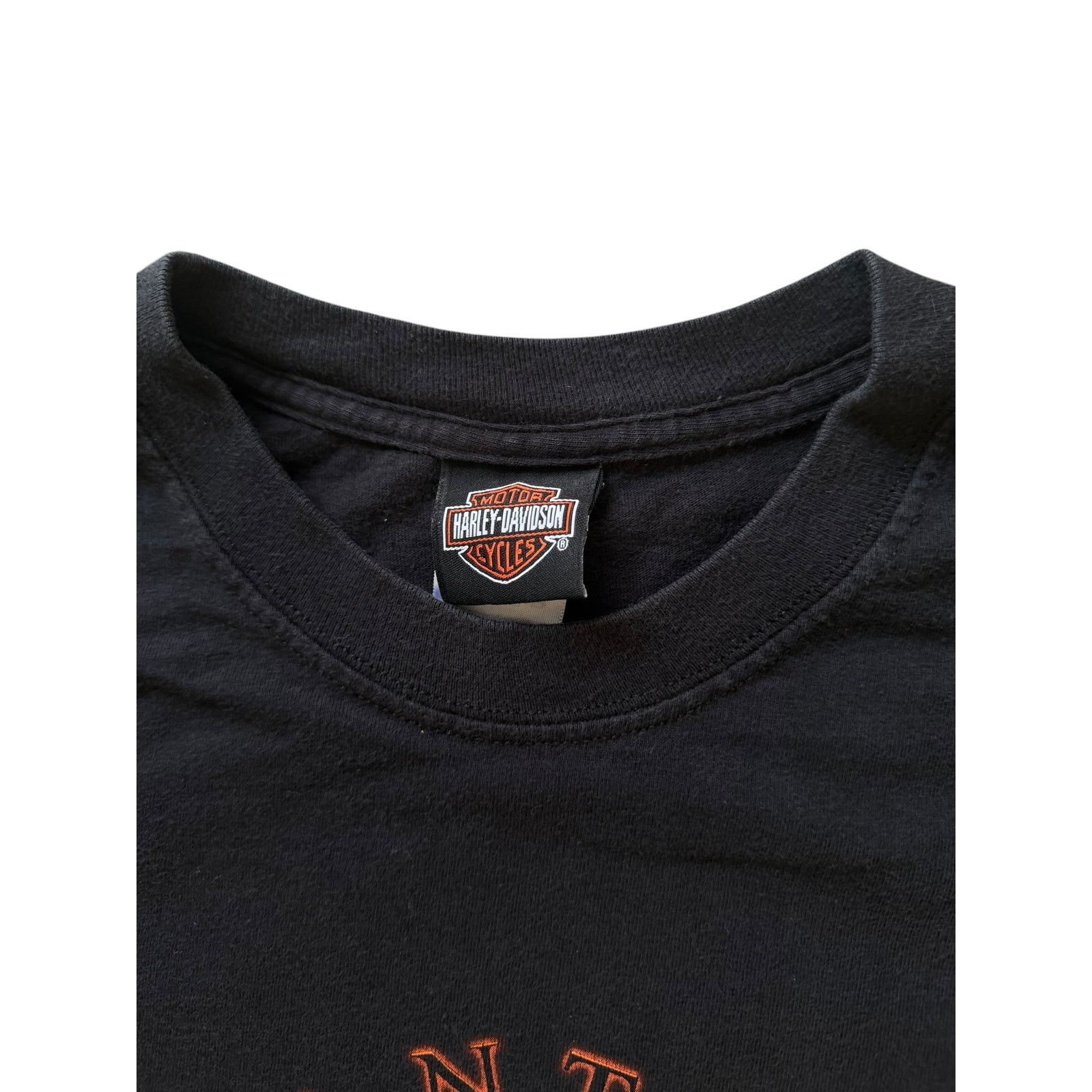 Harley Davidson Vintage Harley Davidson Wanted Skull Flames Long Sleeve Size US XXL / EU 58 / 5 - 4 Thumbnail