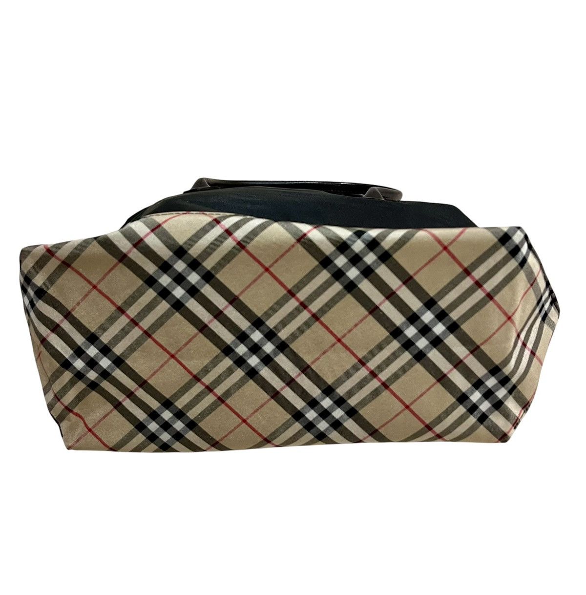Burberry Burberry Leather Handle Nylon Tote Bag Size ONE SIZE - 3 Thumbnail