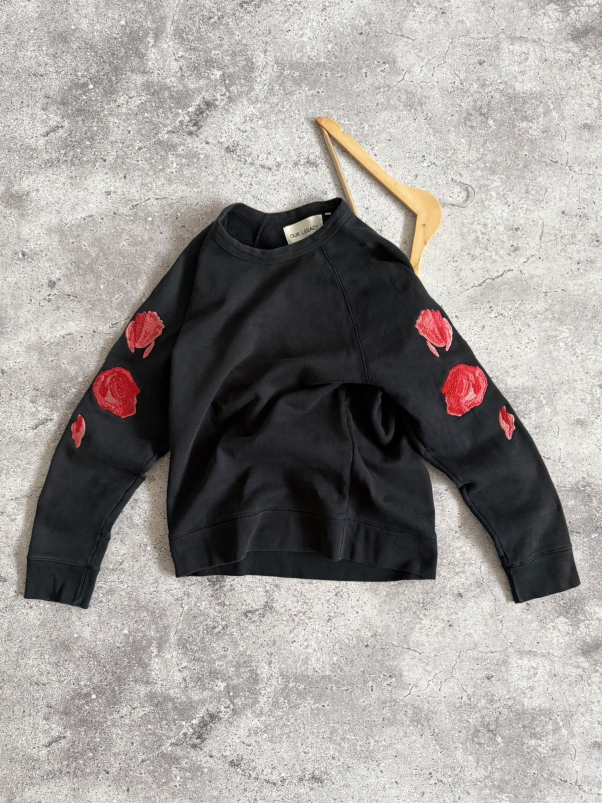 Our Legacy SS24 Our Legacy Perfect Sweatshirt Boxy Fit Washed 