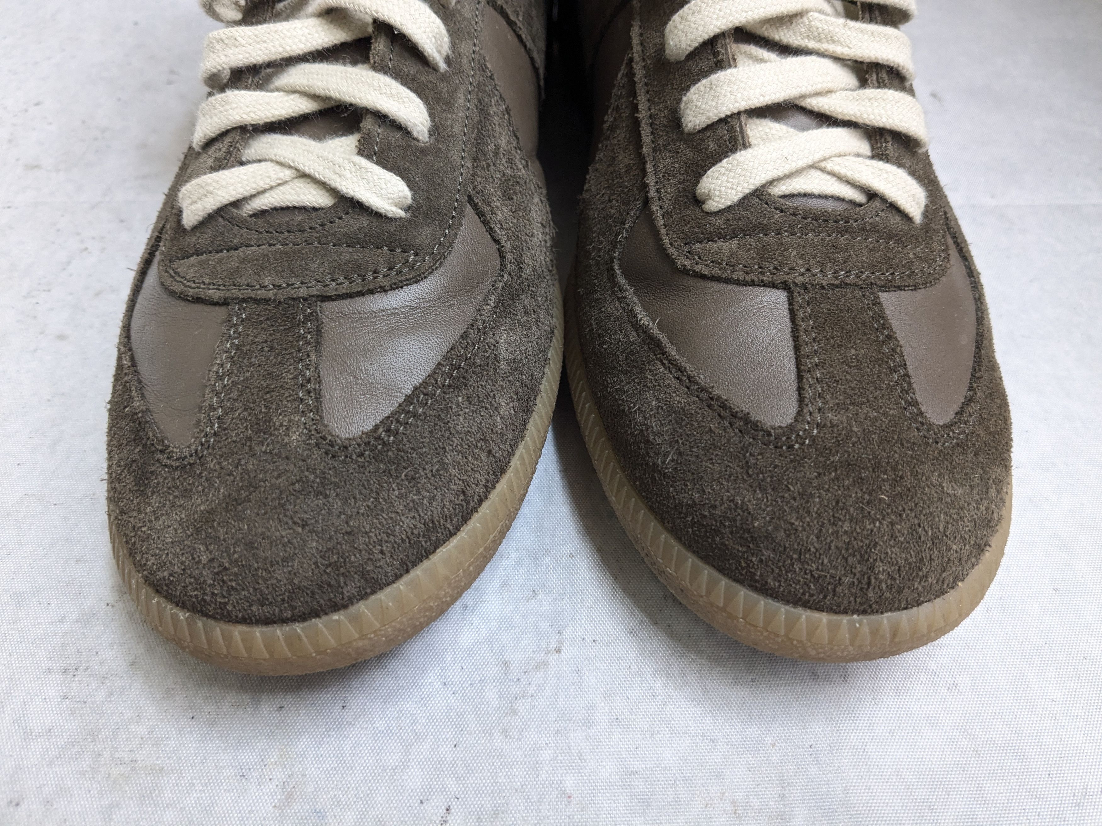 Maison Margiela Hi top chocolate brown Margiela Gats 10 43 Size US 10 / EU 43 - 3 Thumbnail