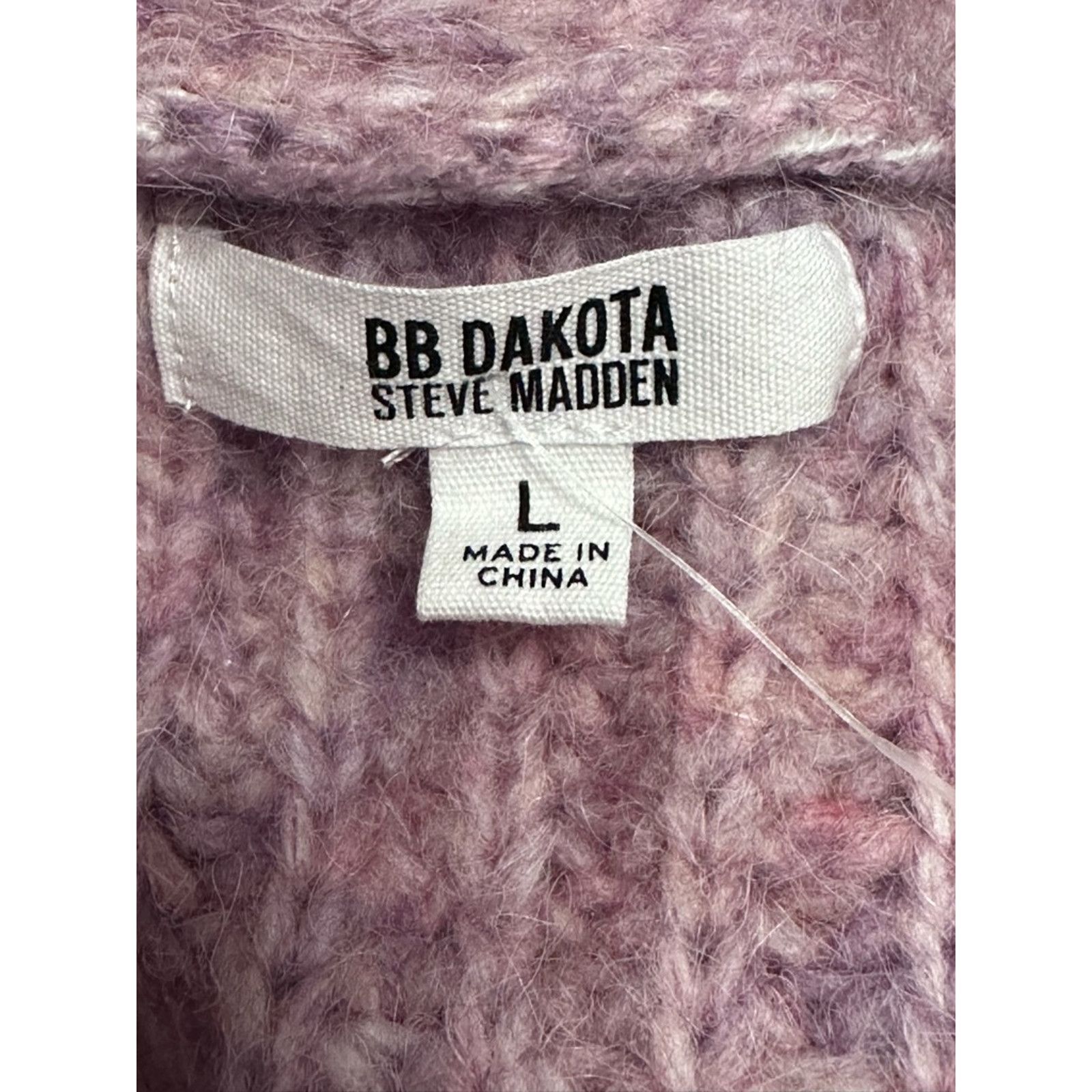 BB Dakota BB Dakota Steve Madden Cardigan Sweater Button Down Pink W L Size L / US 10 / IT 46 - 8 Thumbnail