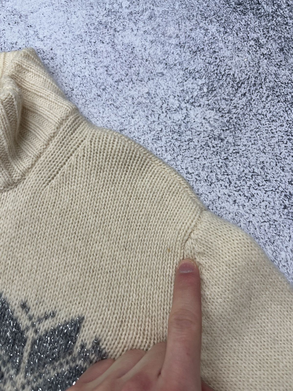 Moncler Vintage 90’s Moncler Grenoble Wool Knit Zip Sweater Jacket Size S / US 4 / IT 40 - 17 Thumbnail