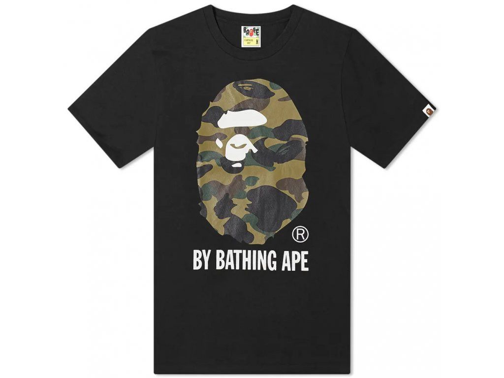 image of Bape 1St Camo By Bathing Ape in Black, Men's (Size Small)