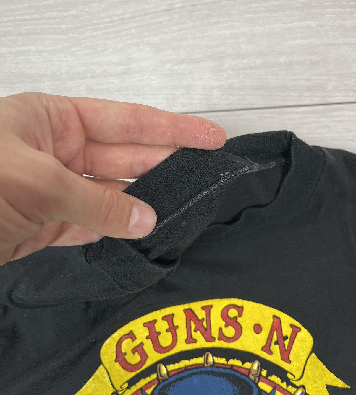 Band Tees Guns N Roses Civil War Vintage 80s Single Stitch T Shirt Size US M / EU 48-50 / 2 - 8 Thumbnail
