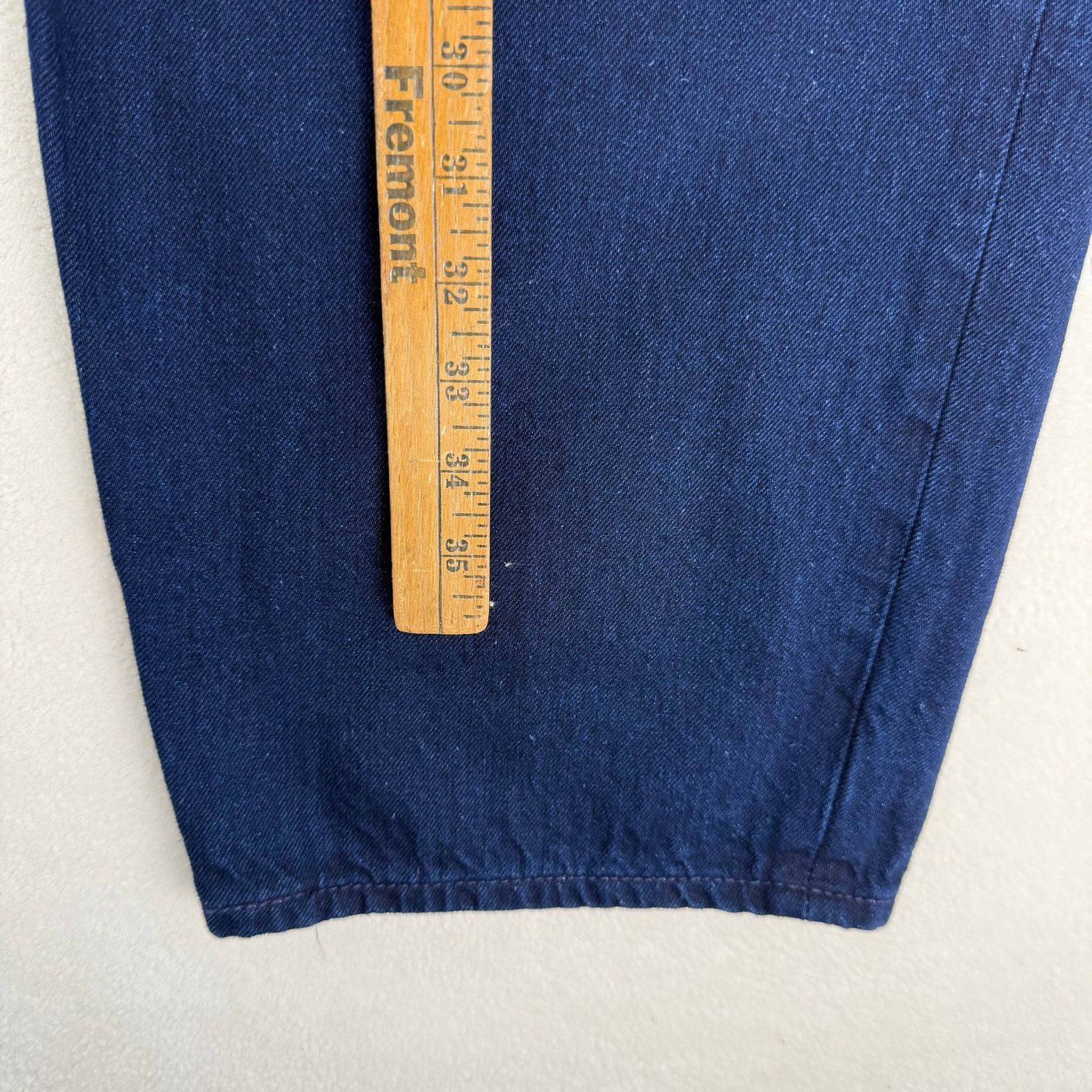 Levi's LEVI'S WELLTHREADY BAGGY DAD WOMEN'S 31X30 DARK WASH JEANS N Size 31" - 6 Thumbnail