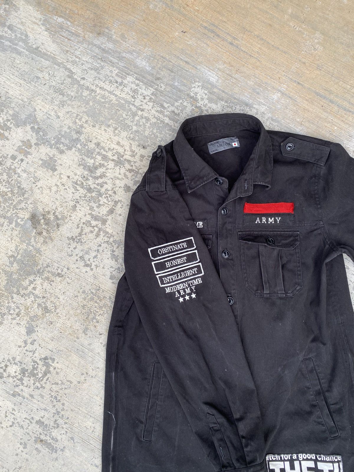 Japanese Brand Abettor harajyuku military punk style long sleeve shirts Size M / US 6-8 / IT 42-44 - 8 Thumbnail