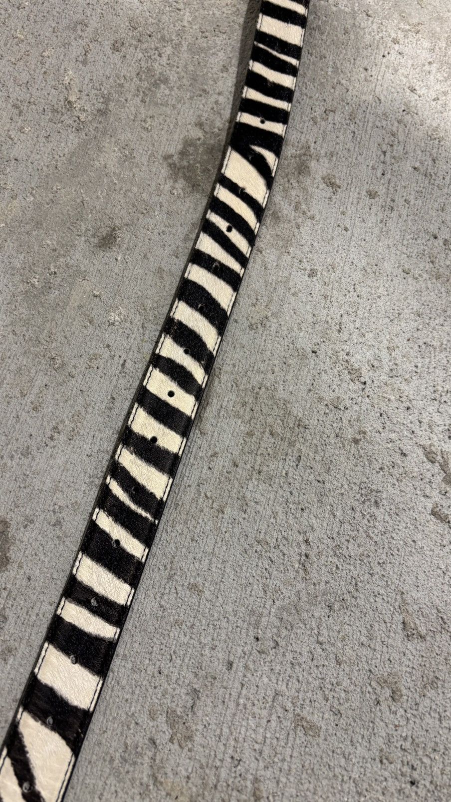 1199 Bazo 1199 Zebra Belt Size 32 - 9 Thumbnail