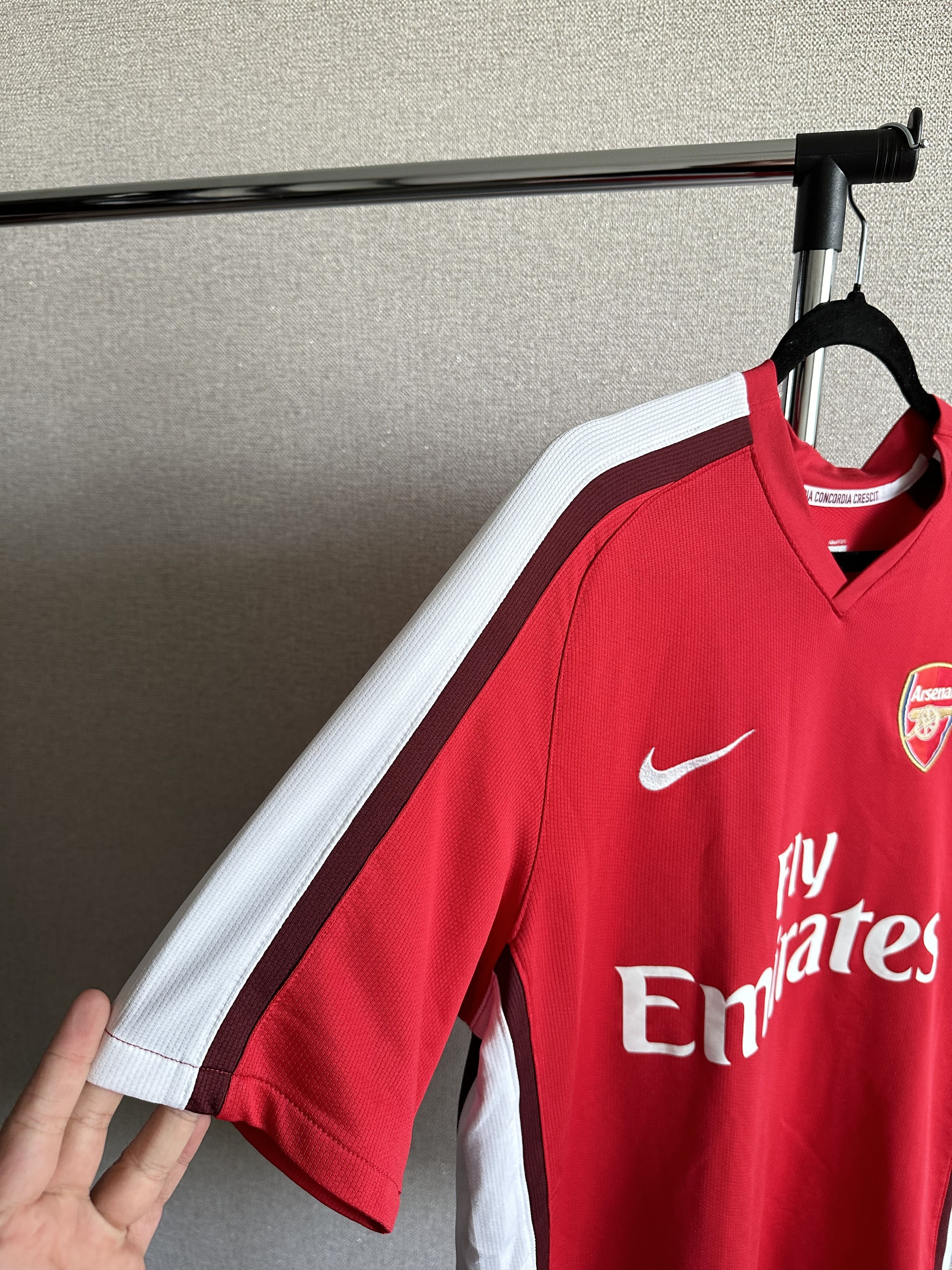Nike 2009/10 Nike Arsenal FC Vintage Home Soccer Jersey/Shirt Size US L / EU 52-54 / 3 - 2 Thumbnail