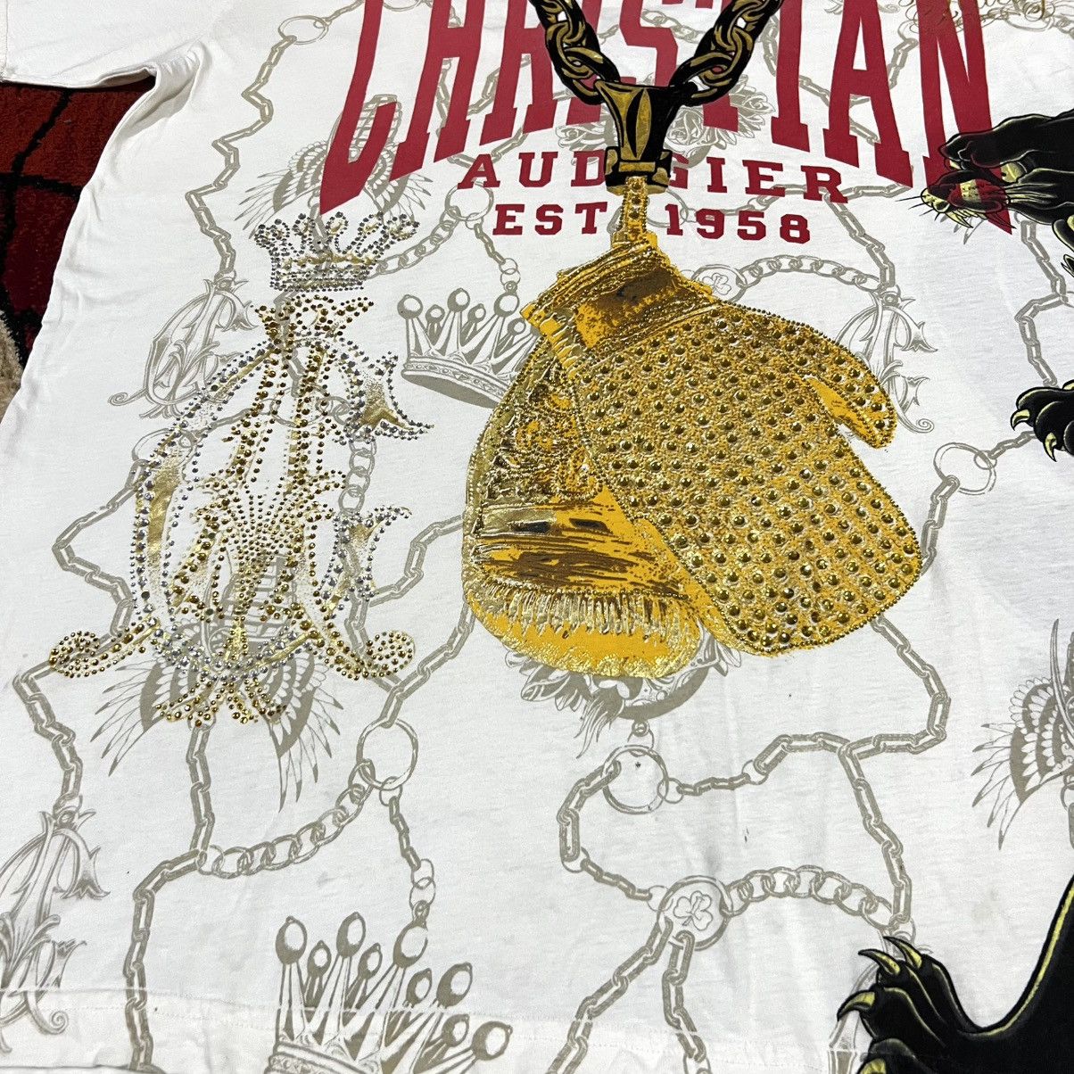 Christian Audigier Vintage Christian Audigier Limited Edition Rare T Shirt Size US XL / EU 56 / 4 - 2 Thumbnail