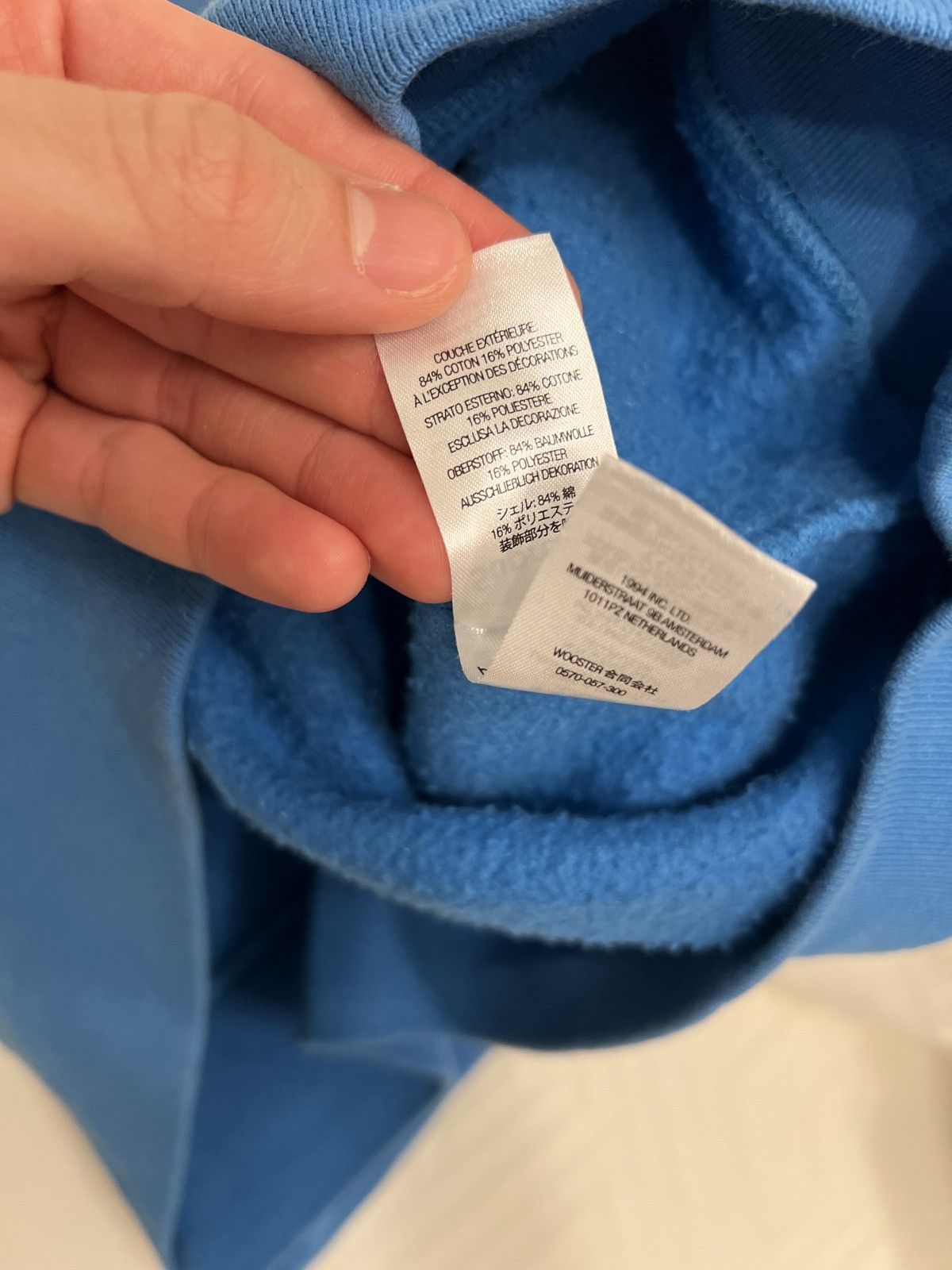 Supreme Blue supreme hoodie never worn Size US L / EU 52-54 / 3 - 6 Thumbnail