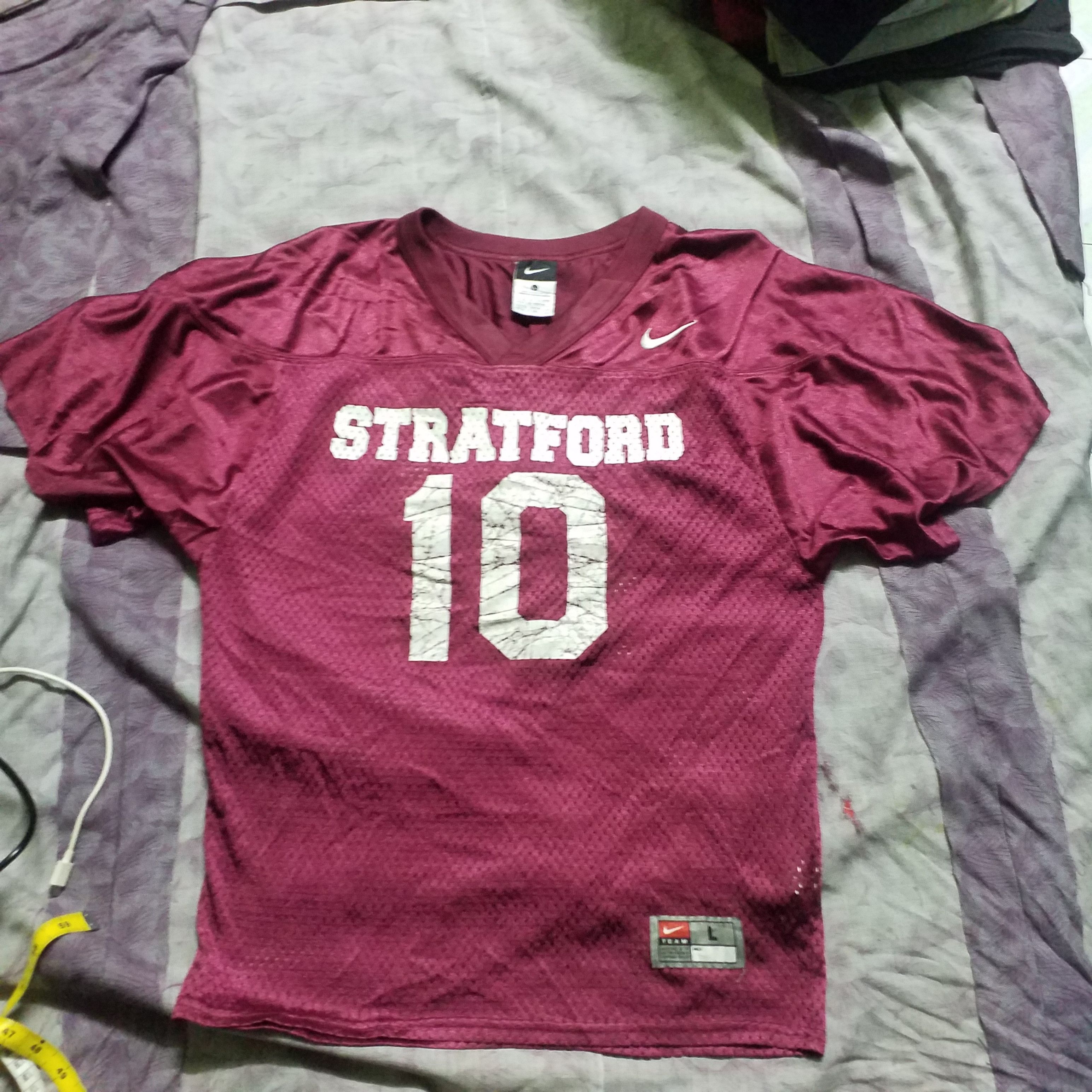 Nike NIKE AMERICAN FOOTBALL MESH JERSEY STRATFORD VINTAGE Size US S / EU 44-46 / 1 - 1 Thumbnail