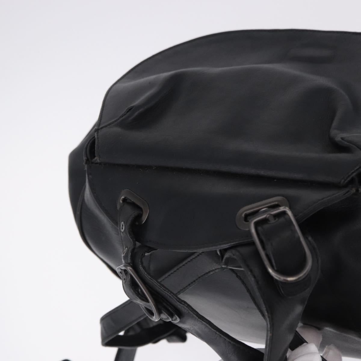Bottega Veneta BOTTEGA VENETA INTRECCIATO Backpack Leather Black 155095 Size ONE SIZE - 6 Thumbnail