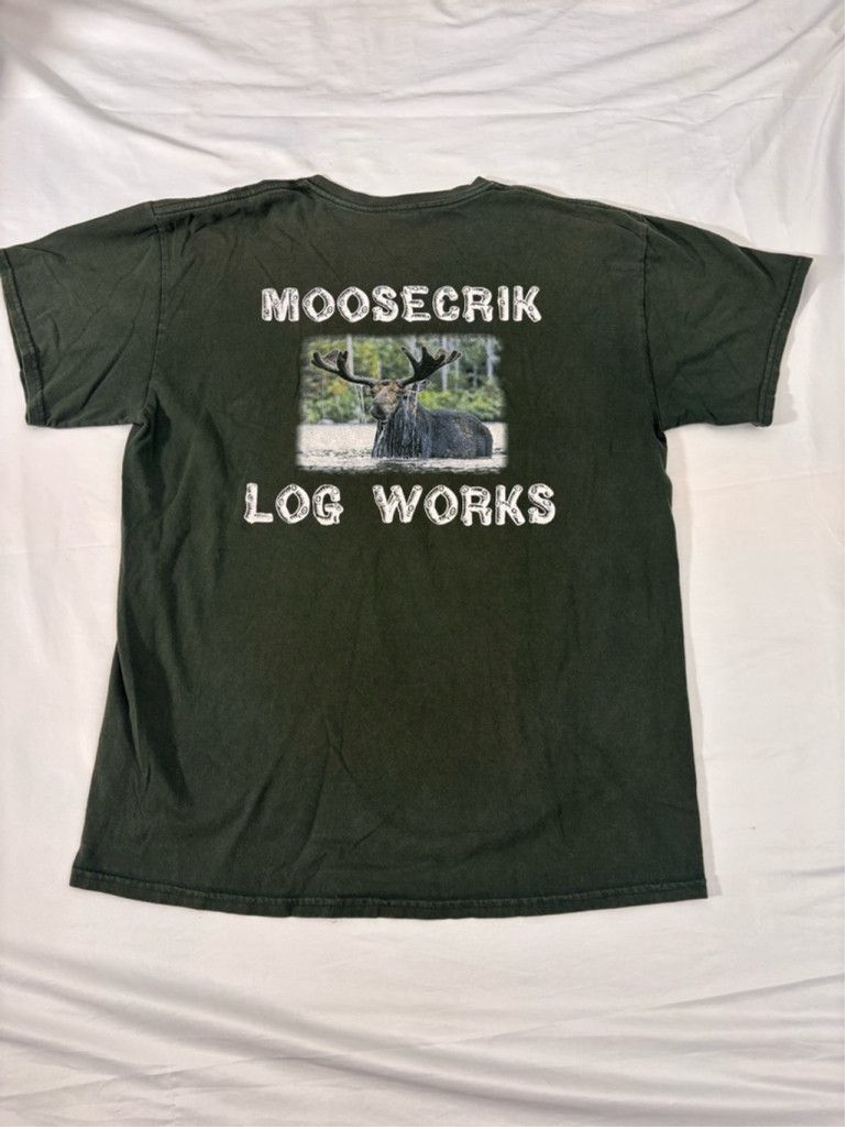 Gildan Men's Gildan T-shirt Size L Green Short Sleeve Crew Neck Size US L / EU 52-54 / 3 - 10 Thumbnail