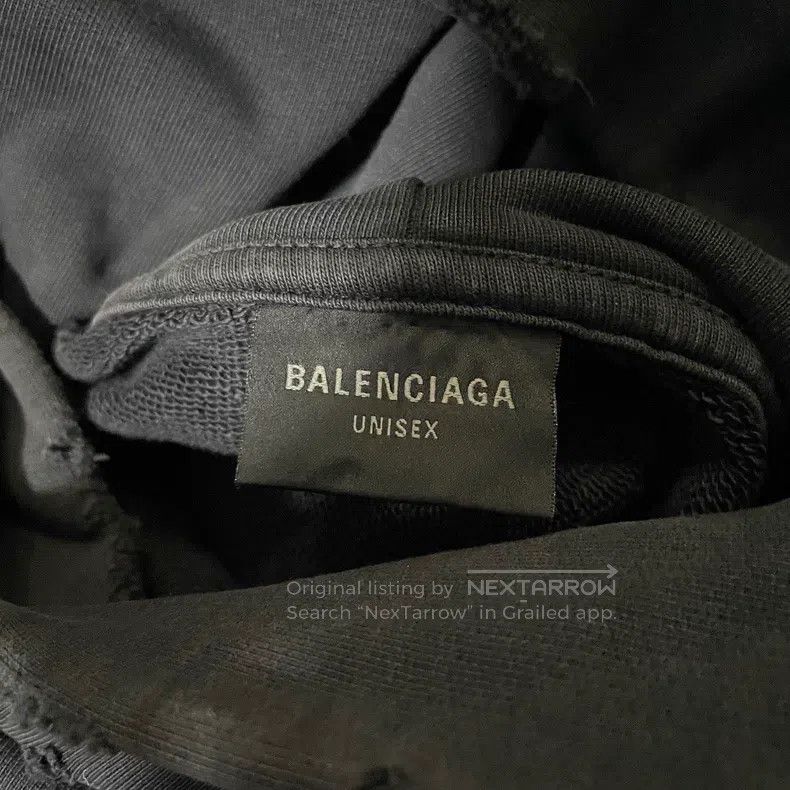 Balenciaga Balenciaga Statue of Liberty destruction hooded sweatshirt Size US M / EU 48-50 / 2 - 4 Thumbnail