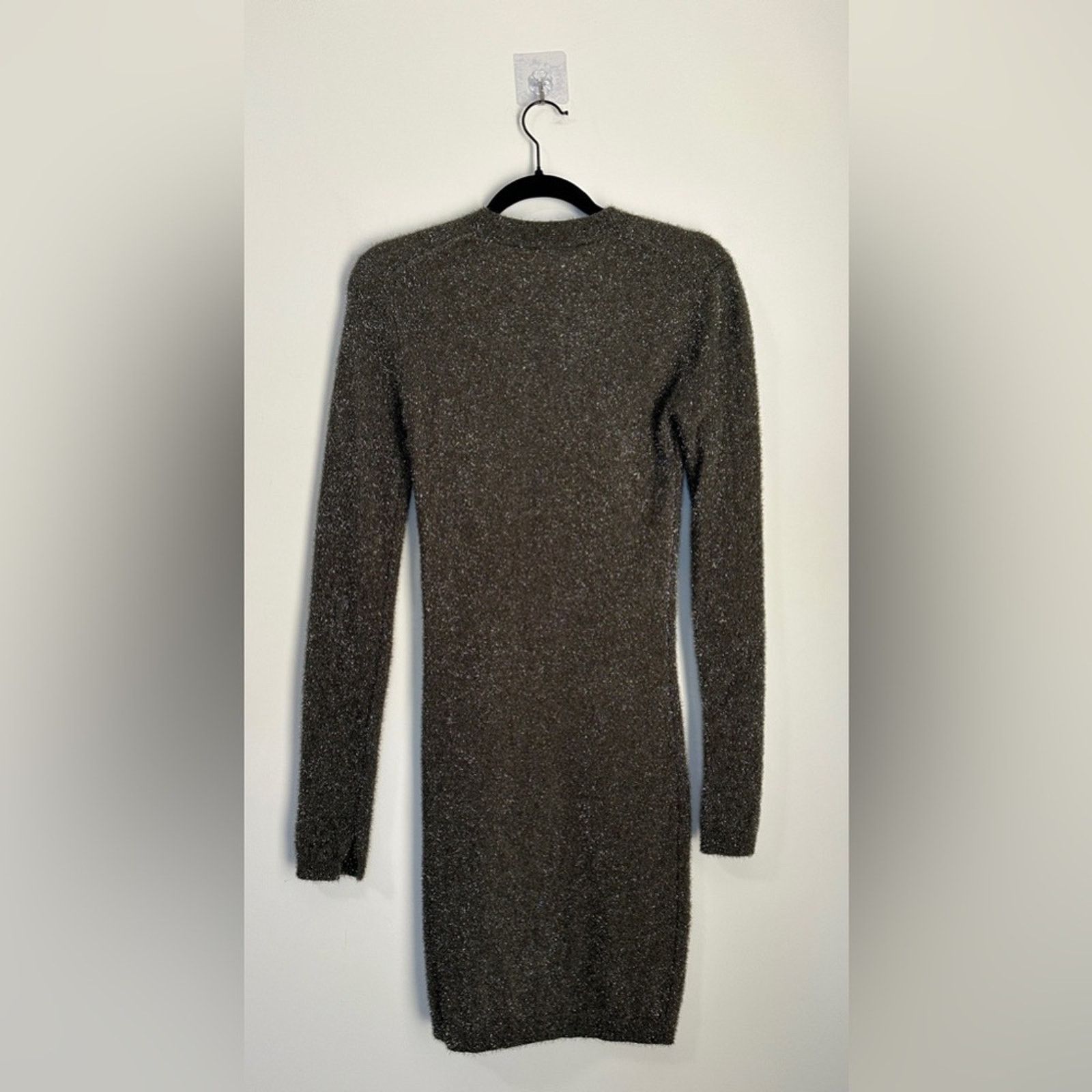Allsaints All Saints Size Small Shimmer Sparkle Knit Mini Dress Size S / US 4 / IT 40 - 10 Thumbnail