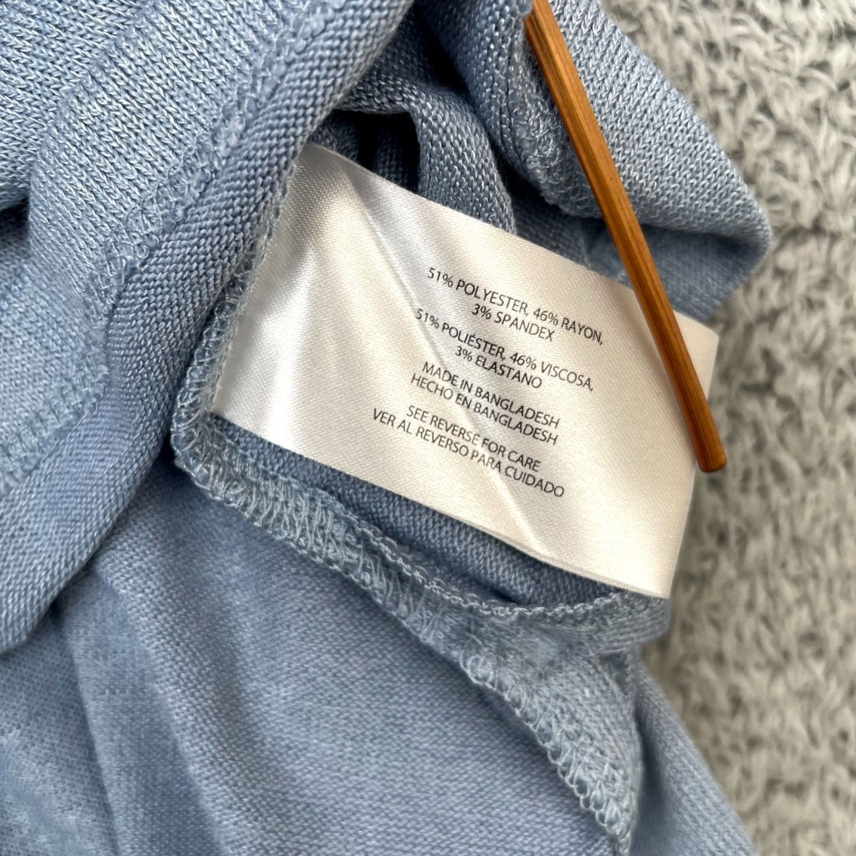 Orvis Orvis Womens XXL Plus Gray Knit Tunic V Neck Cap Sleeve Rayon Stretch Logo Top Size XXL / US 16-18 / IT 52-54 - 4 Thumbnail