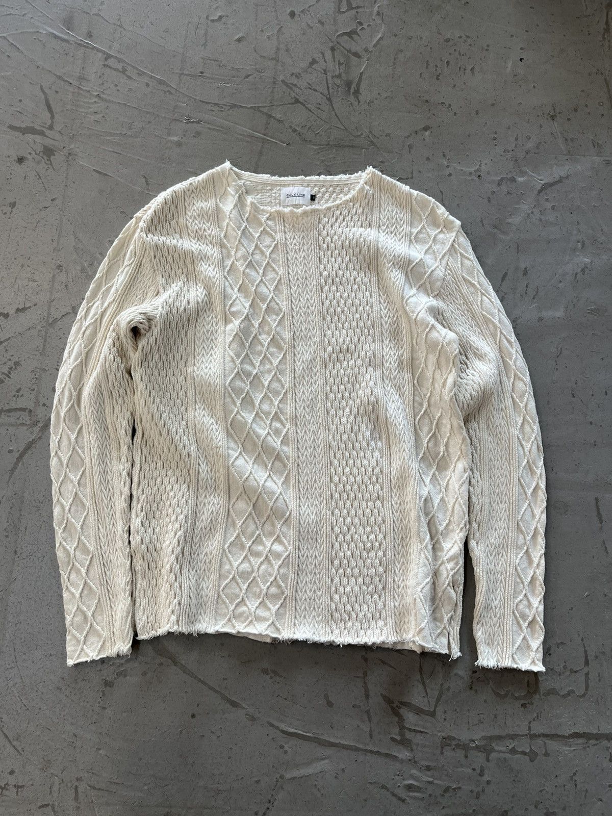 Japanese Brand × Vintage JAPAN BRAND CALOLINE KNIT LONG SLEEVE SHIRTS Size US L / EU 52-54 / 3 - 1 Thumbnail