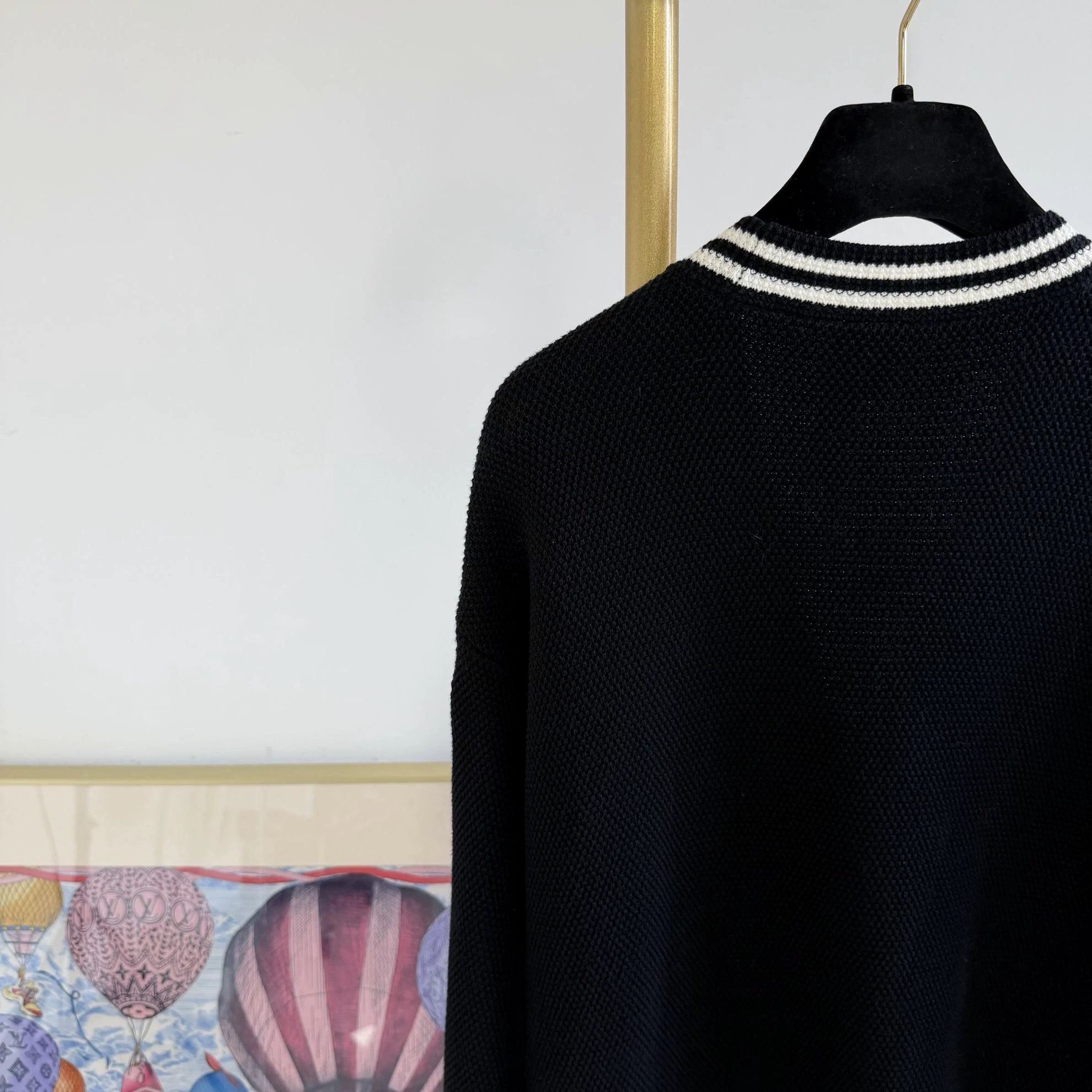 Other Alo Black Knit Cardigan S Size S / US 4 / IT 40 - 5 Thumbnail
