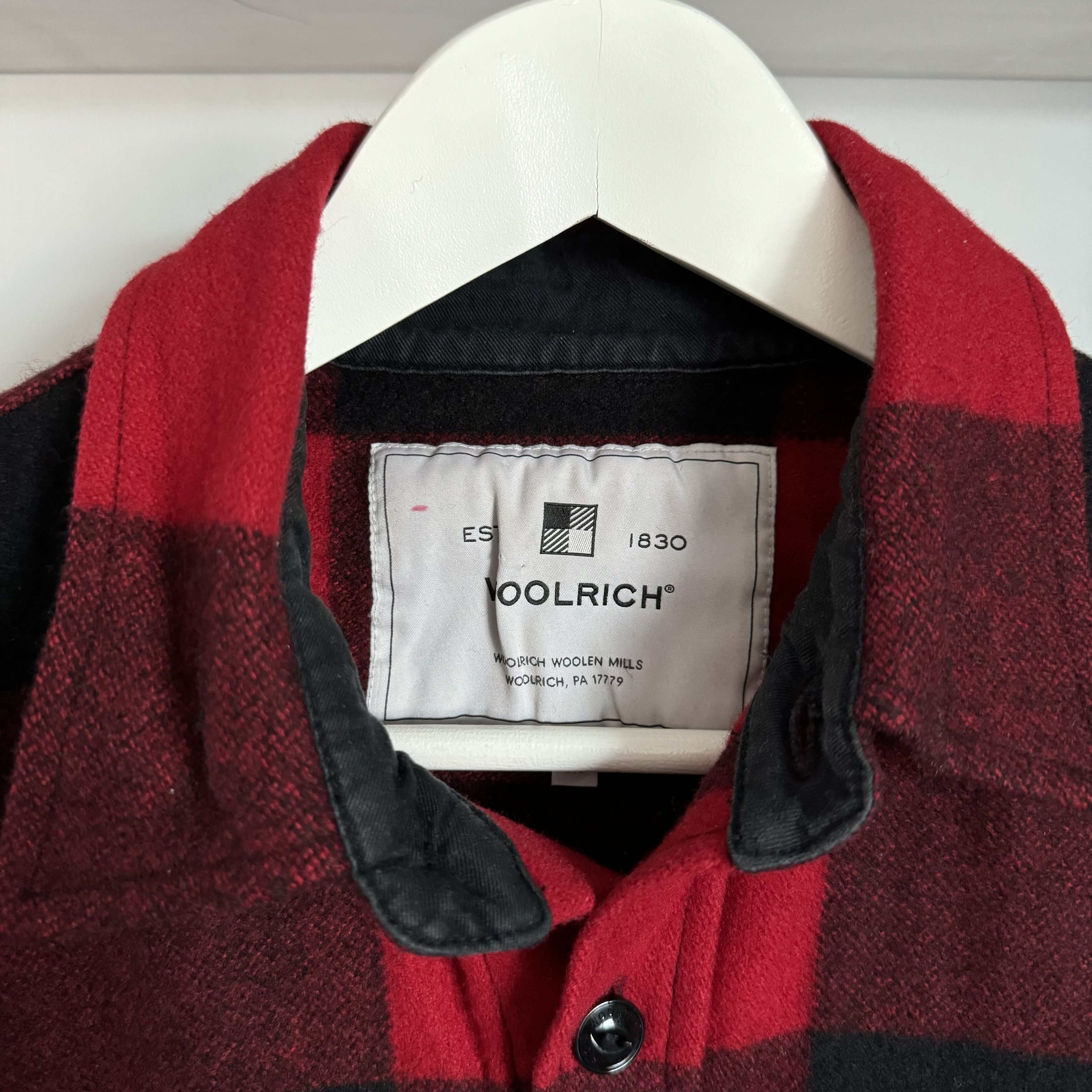 Woolrich Woolen Mills WOOLRICH Check Wool Shirt Jacket Size M Size US M / EU 48-50 / 2 - 7 Thumbnail