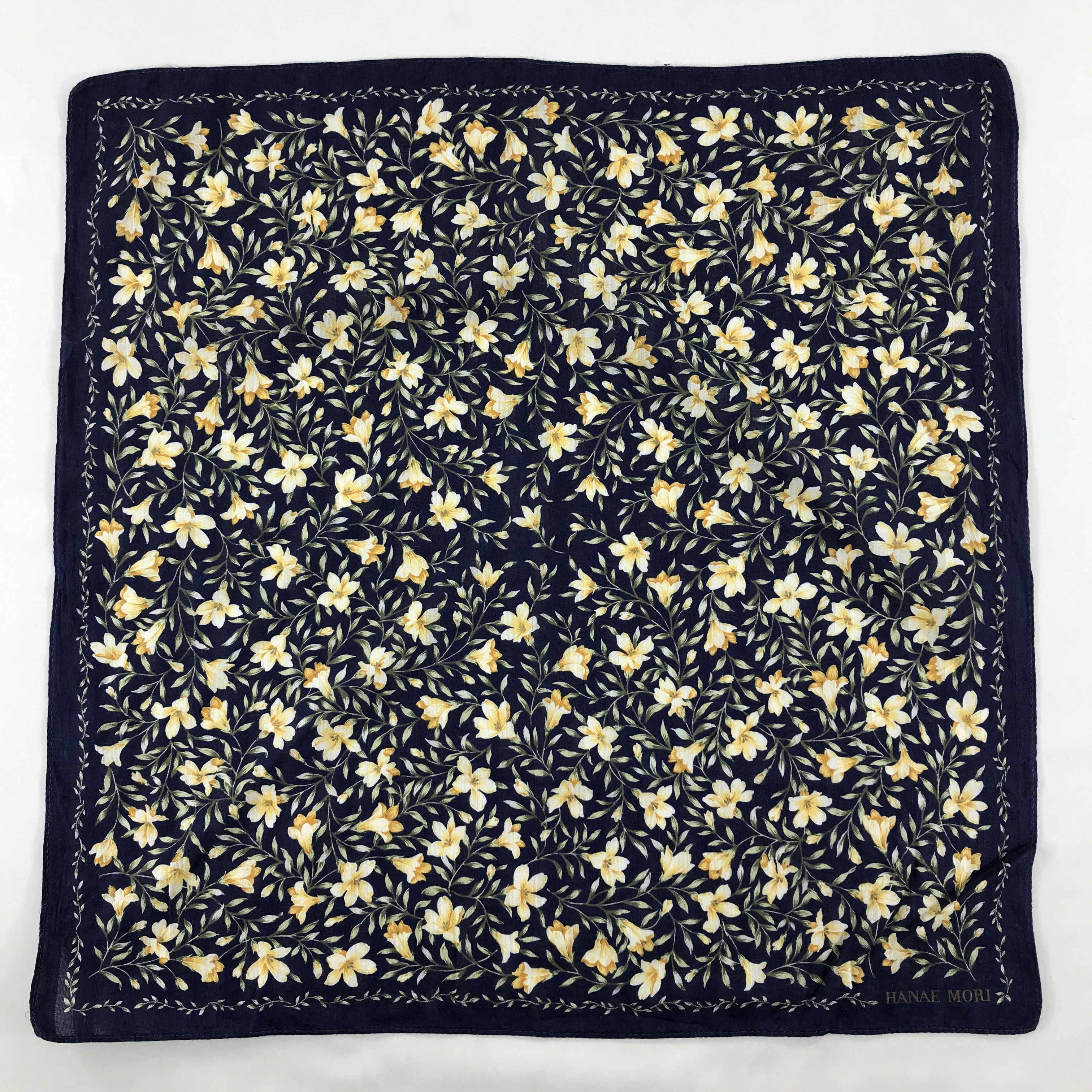 Hanae Mori × Vintage Hanae Mori Handkerchief / Neckerchief / Bandana Size ONE SIZE - 3 Thumbnail