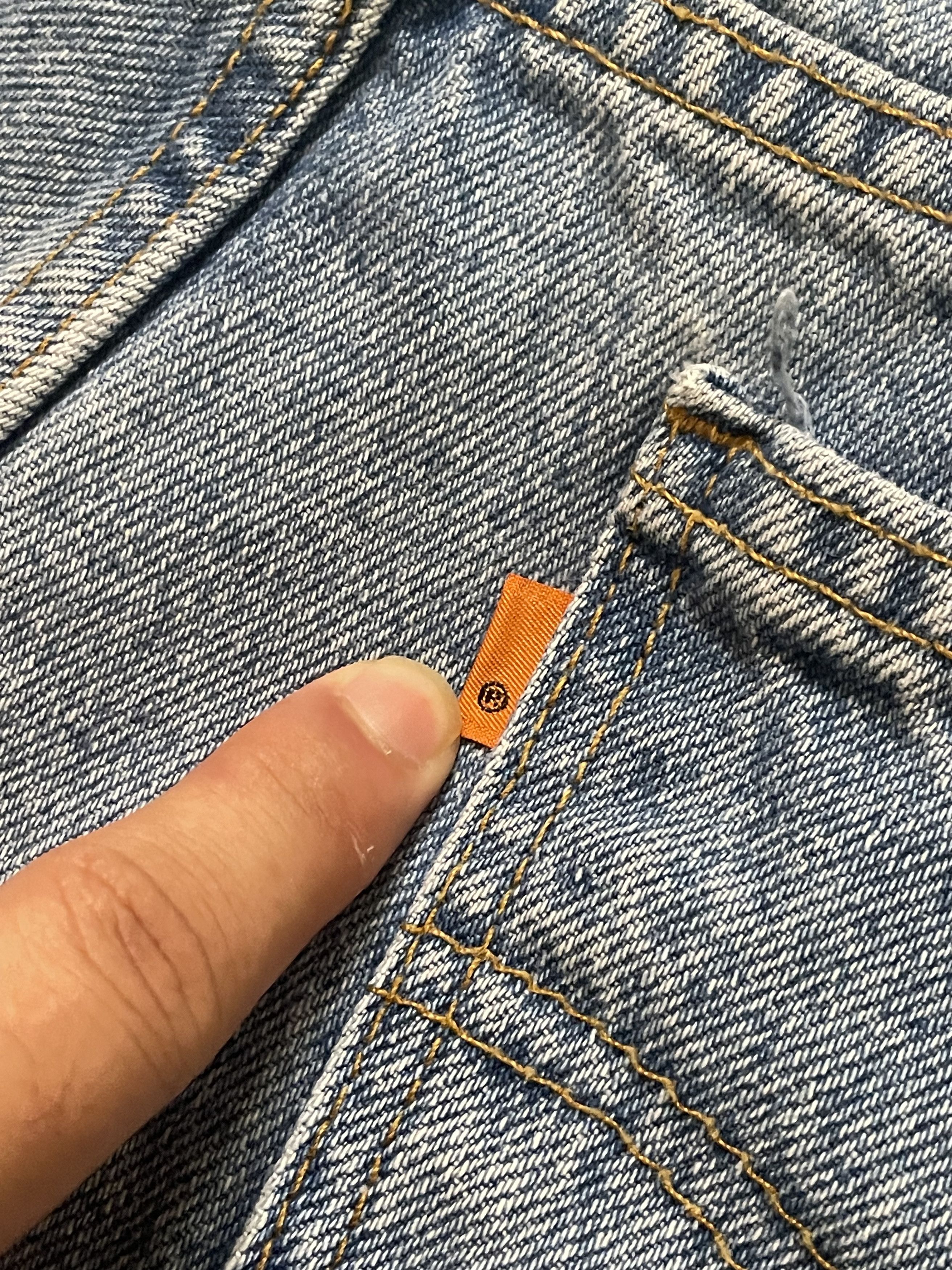 Levi's Vintage Clothing Levi's Orange tab Vintage 90s Jean shorts Size US 34 / EU 50 - 7 Thumbnail