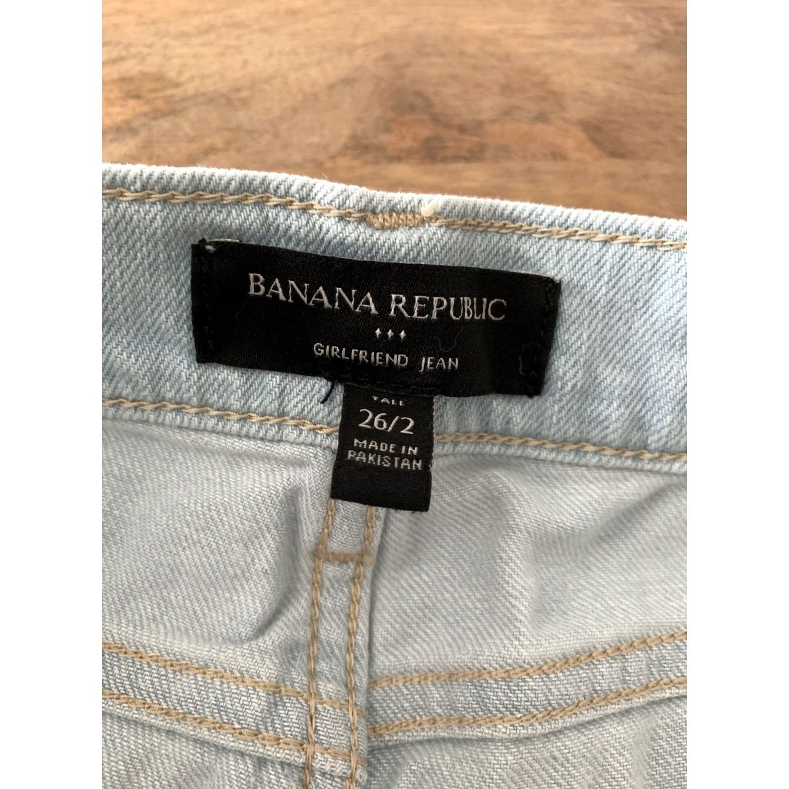 Banana Republic Banana Republic Jeans Women’s 26 Tall Denim 5-Pocket Zip Button Tapered 90s Bohemian City Jeans Womens Size 26" / US 2 / IT 38 - 3 Thumbnail