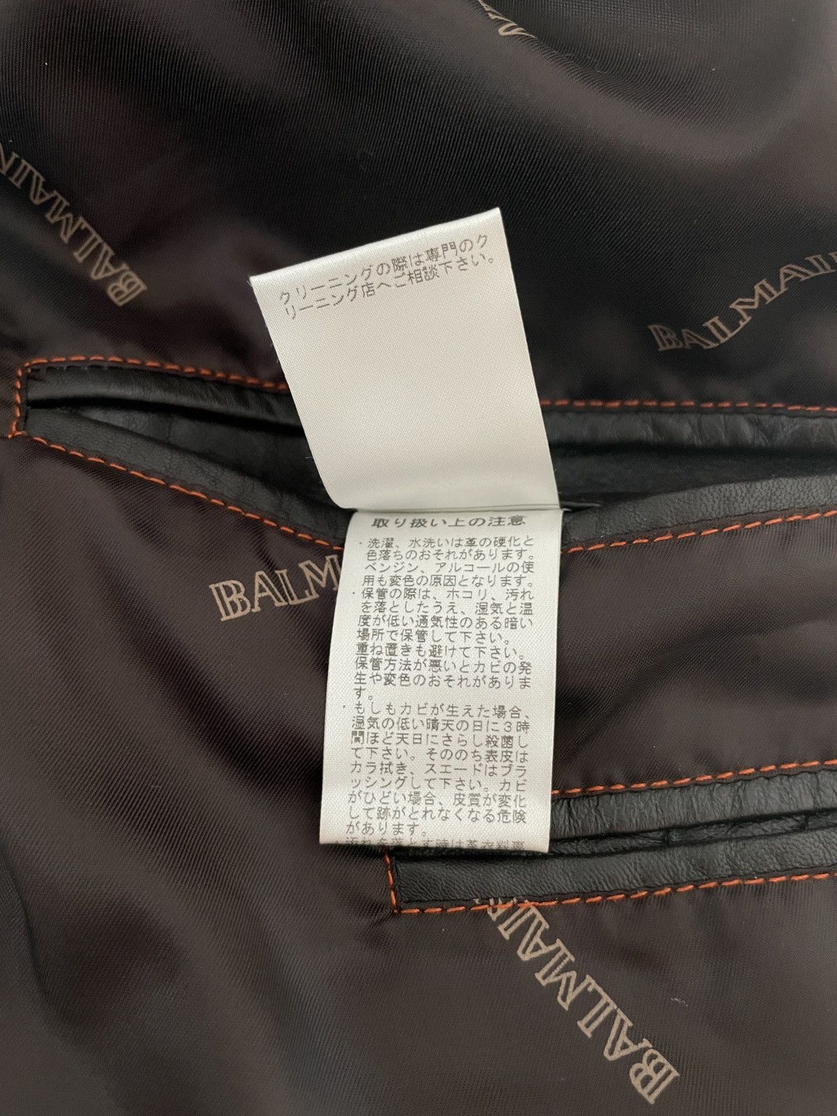 Balmain Balmain Paris Leather Down Puffer Jacket Brown Size US L / EU 52-54 / 3 - 11 Thumbnail