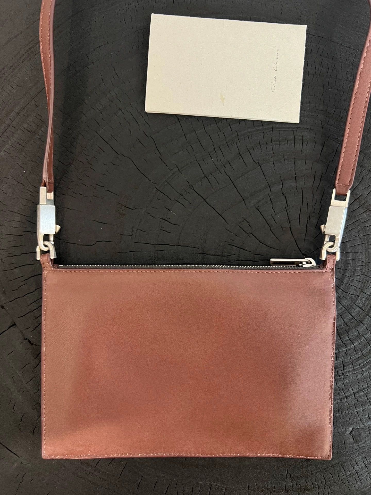 Rick Owens Rick Owens Bloody Calfskin Crossbody/Shoulder Bag Like New Size ONE SIZE - 2 Thumbnail