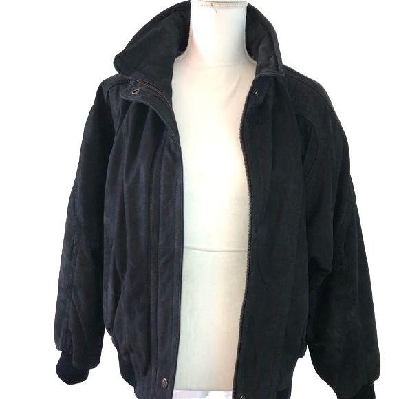 Vintage Midnight Oil Vintage Womens Jacket Size Large Black Size L / US 10 / IT 46 - 3 Thumbnail